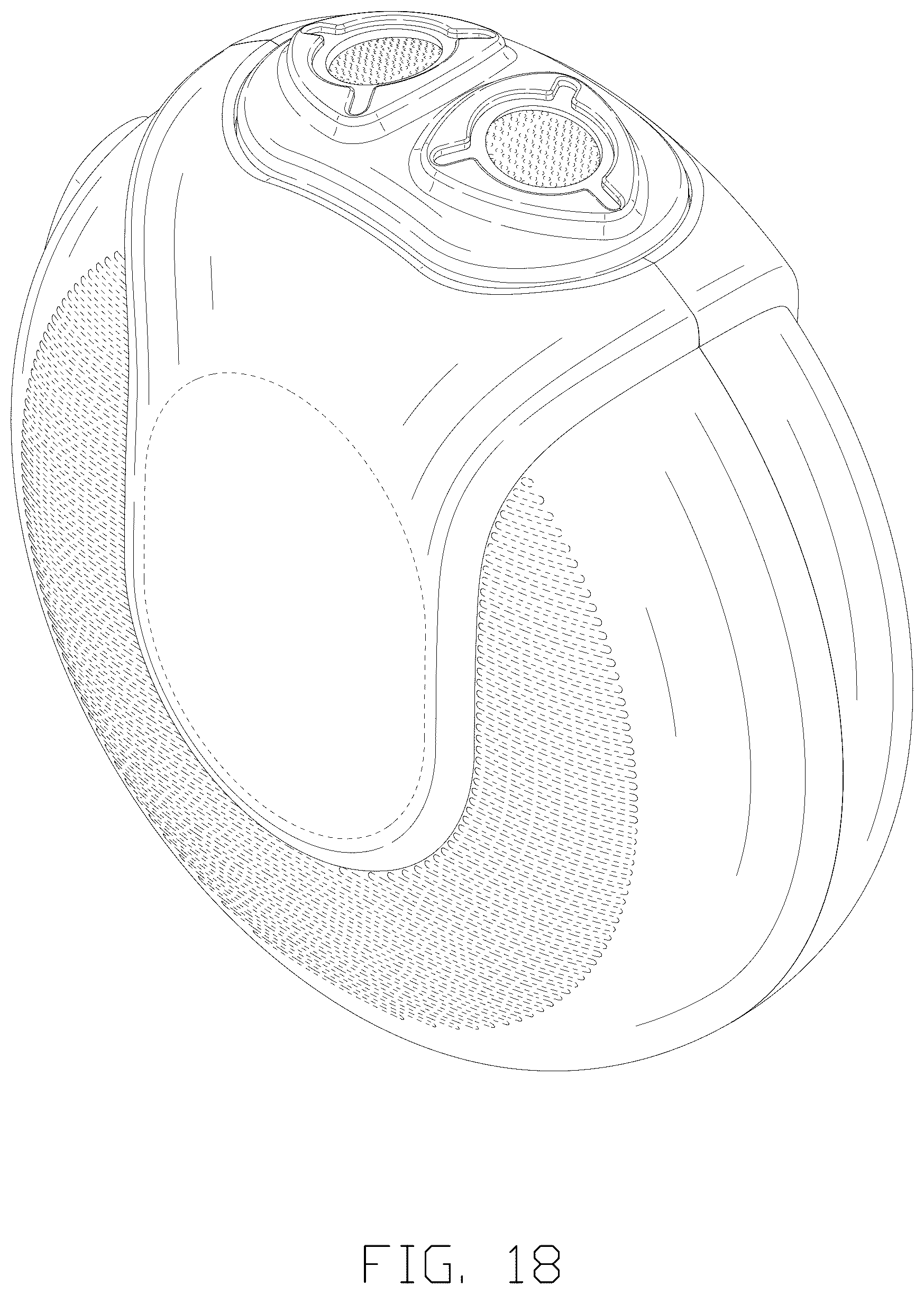 Patent USD1075725 Figure 18 – Set of microphone, receiver and charging case