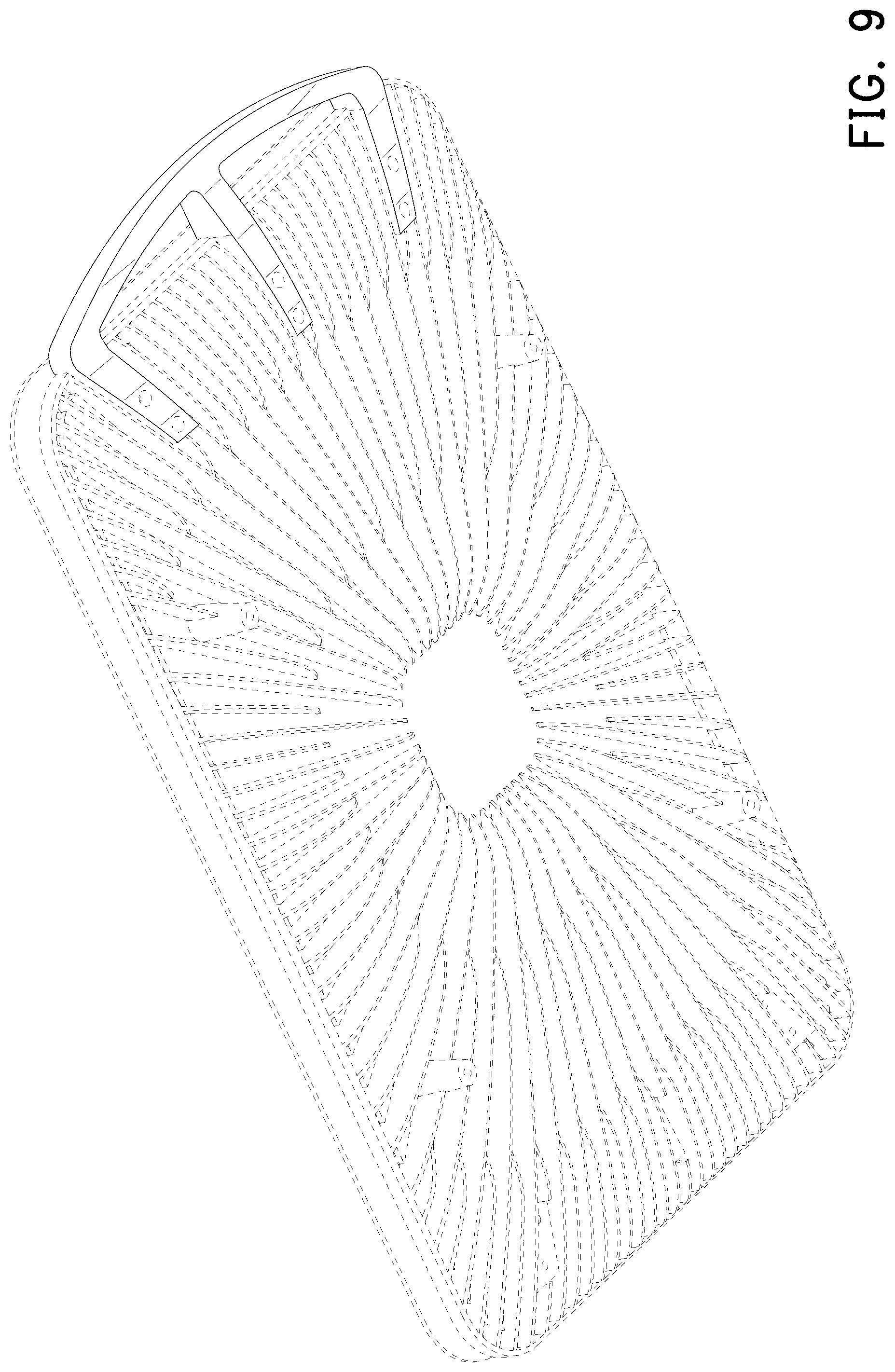 Patent USD1075729 Figure 6 – Handle for communication antenna