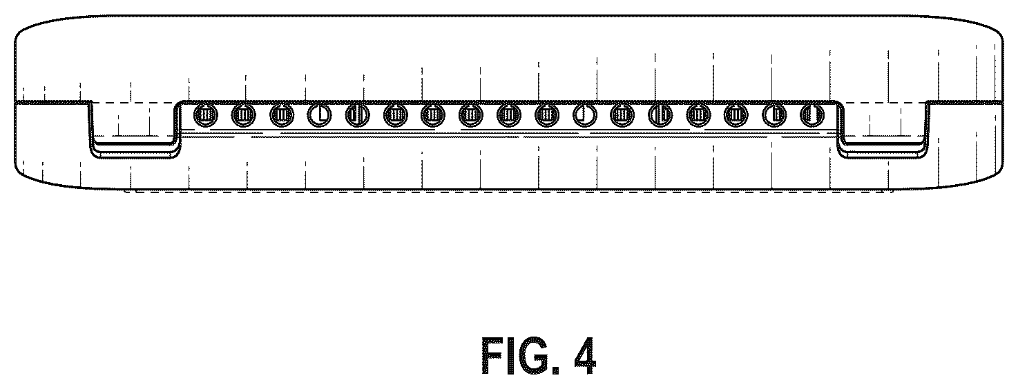 Patent USD1075733 Figure 4 – Wall-mounted network console