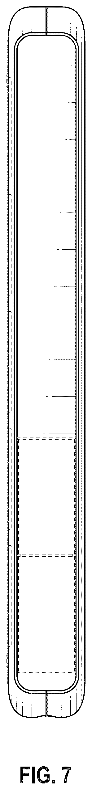 Patent USD1075733 Figure 7 – Wall-mounted network console