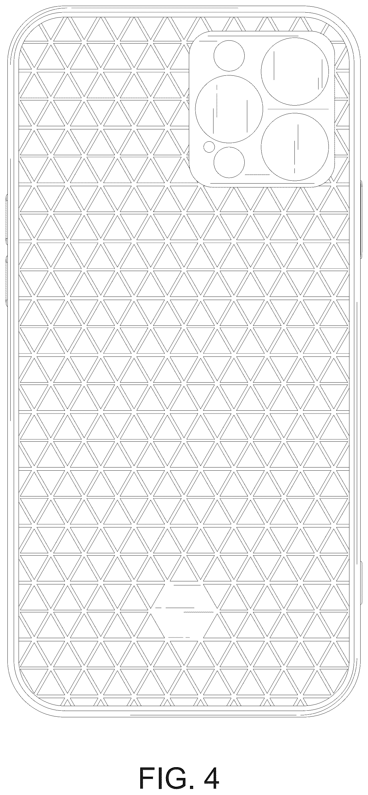 Patent USD1075734 Figure 4 – Mobile phone case