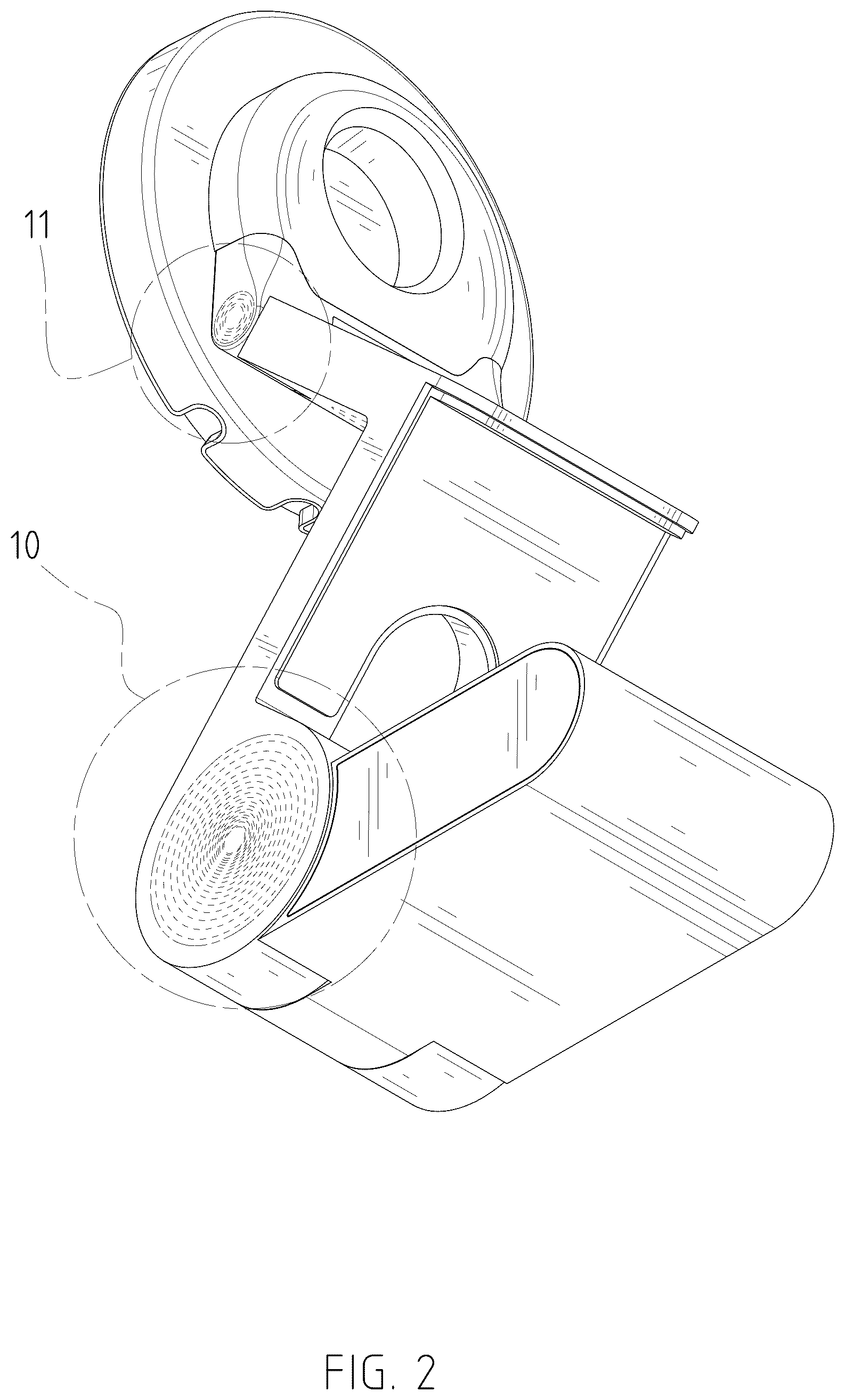 Patent USD1075736 Figure 2 – Mobile phone stand