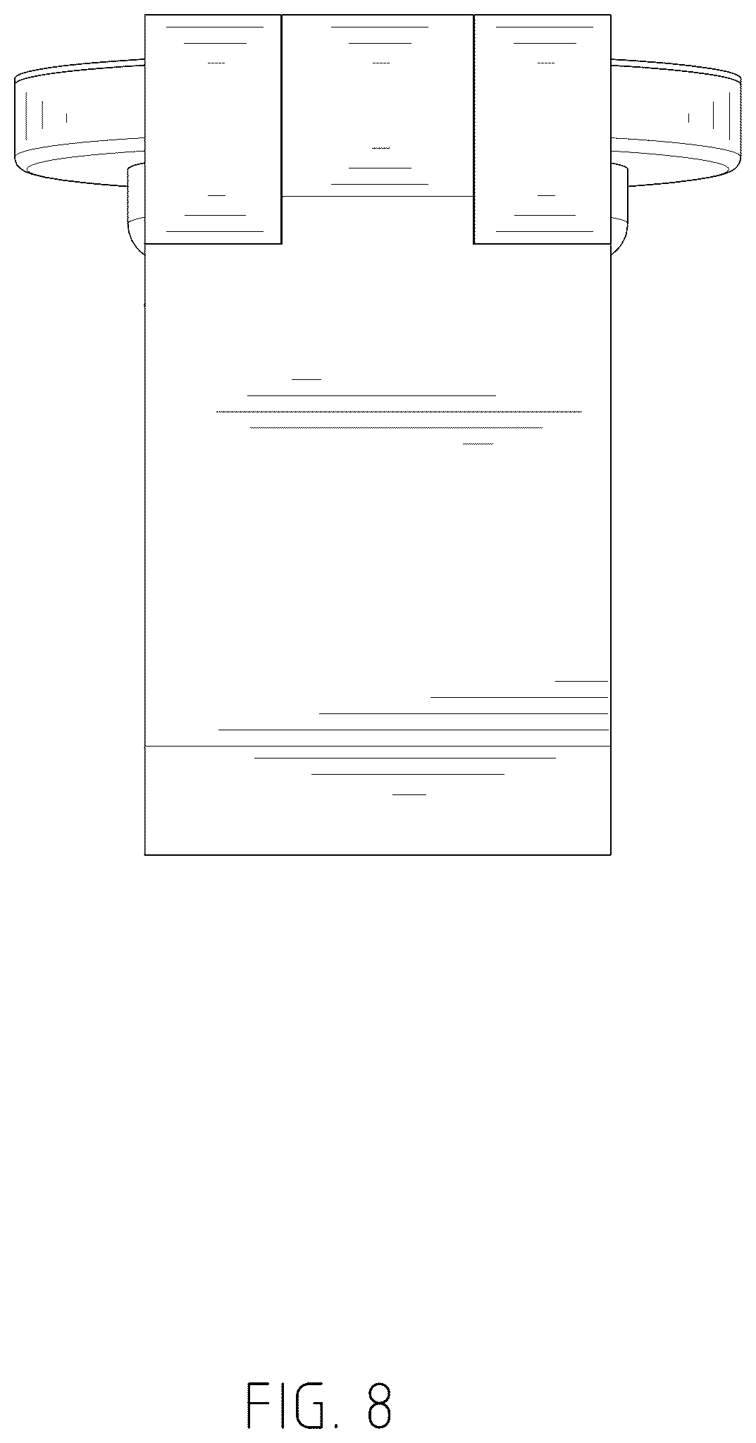 Patent USD1075736 Figure 8 – Mobile phone stand