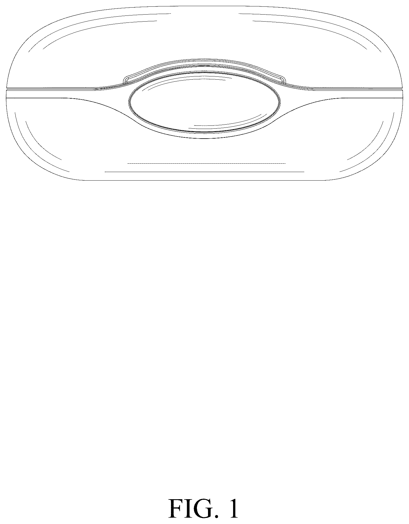 Patent USD1075737 — Charging case for wireless earphones — Figure 1