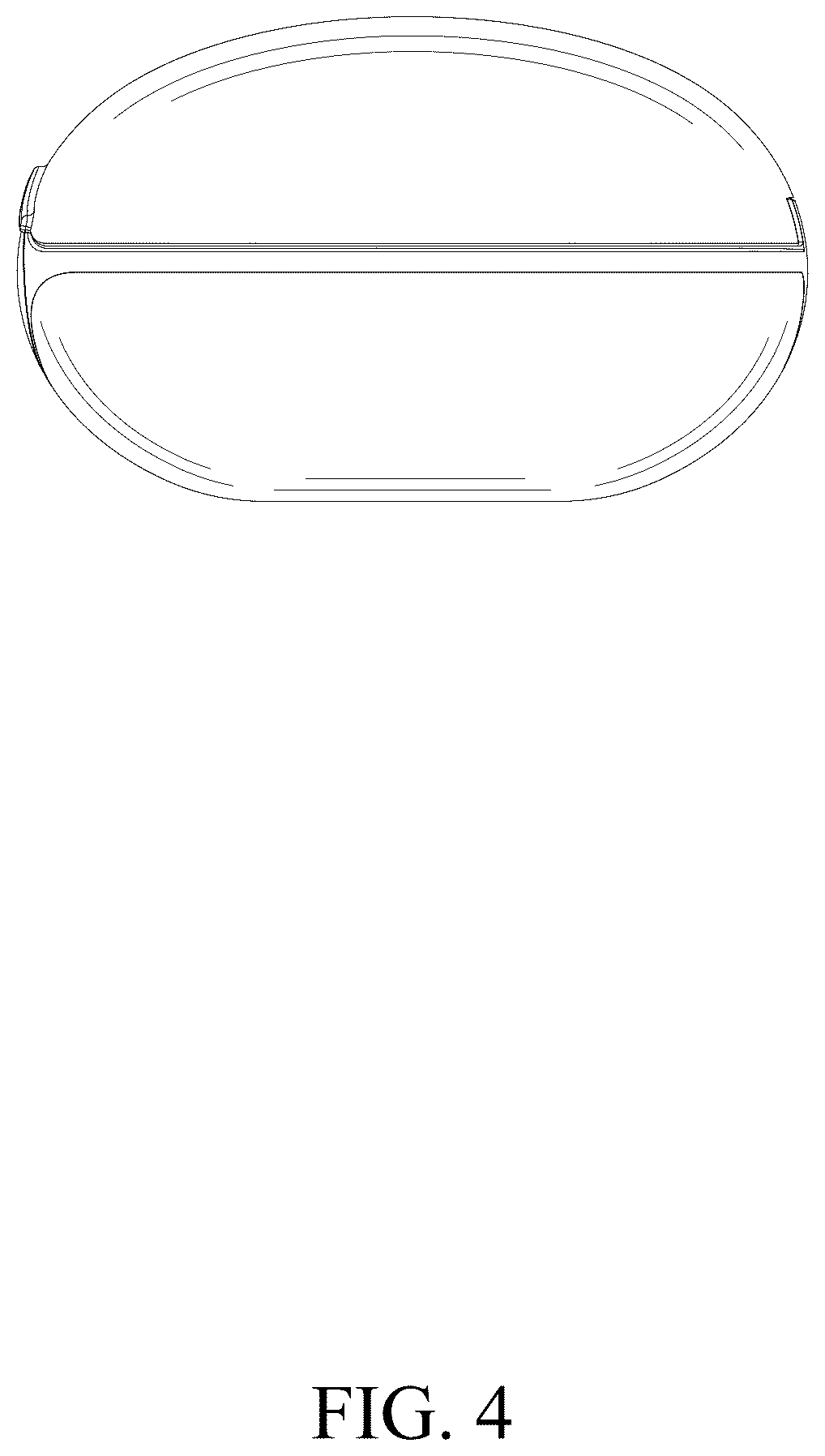 Patent USD1075737 Figure 4 – Charging case for wireless earphones
