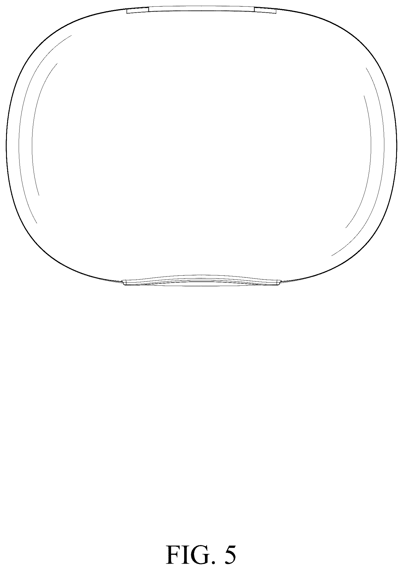 Patent USD1075737 Figure 5 – Charging case for wireless earphones