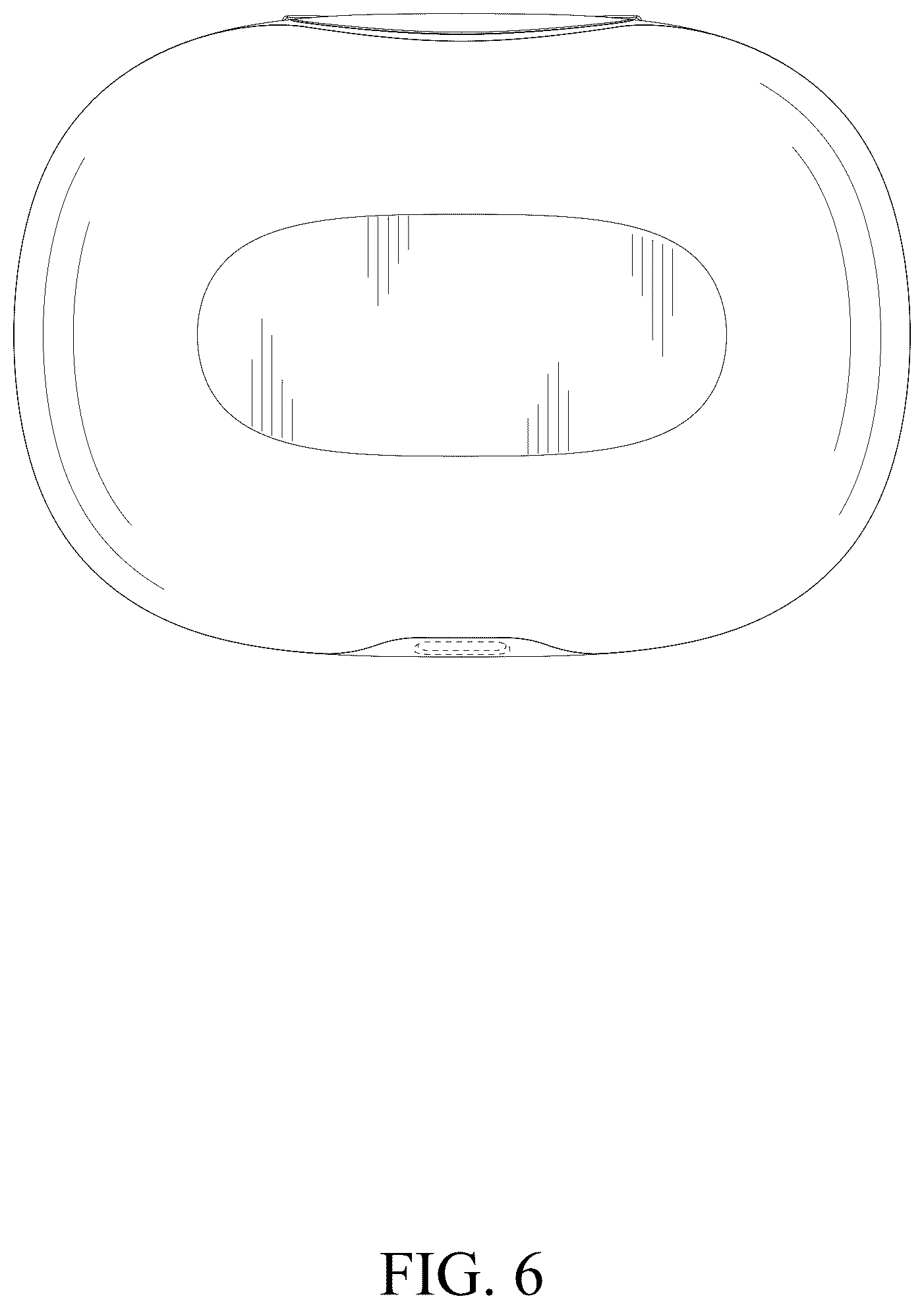 Patent USD1075737 Figure 6 – Charging case for wireless earphones