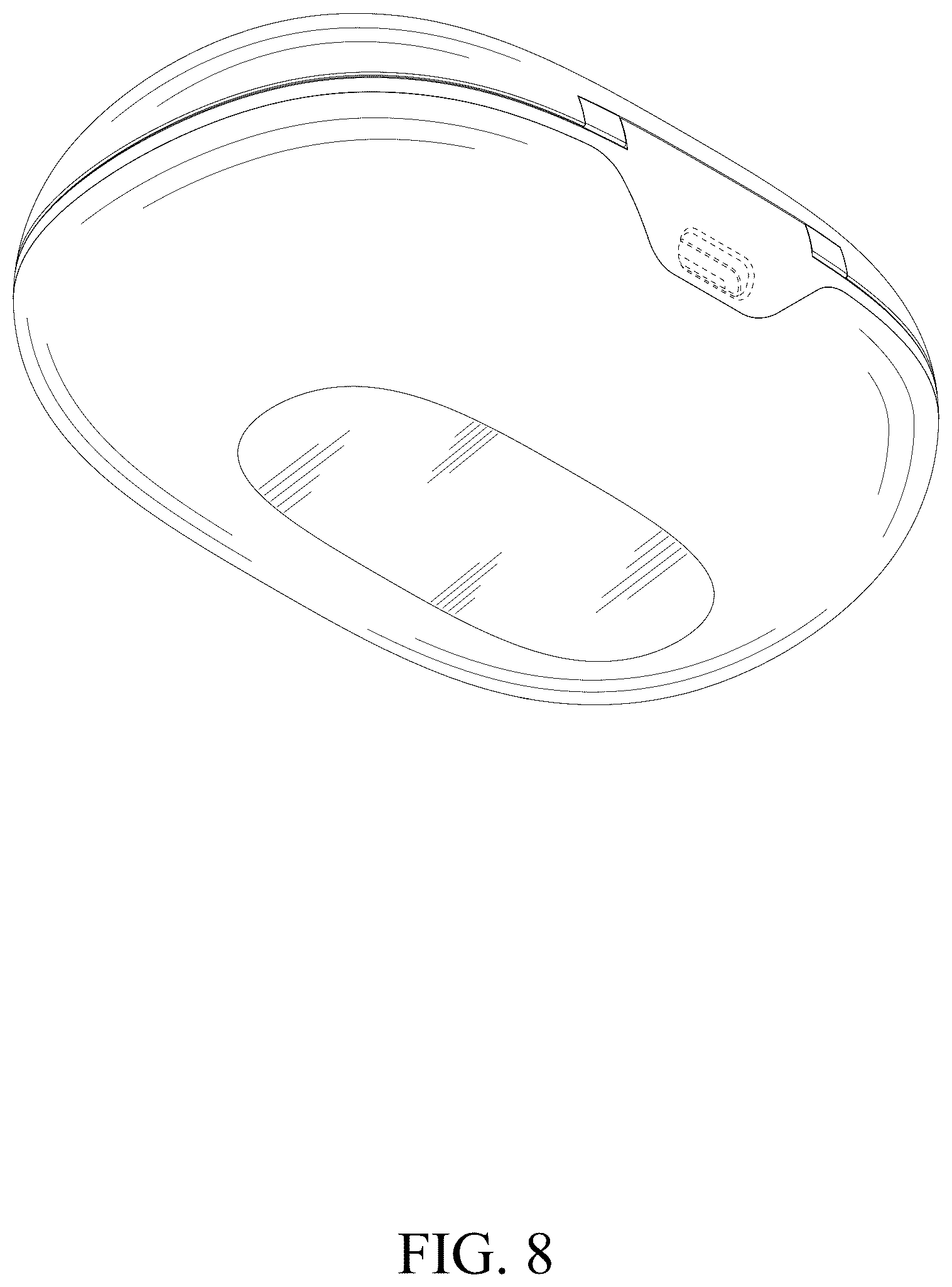 Patent USD1075737 Figure 8 – Charging case for wireless earphones