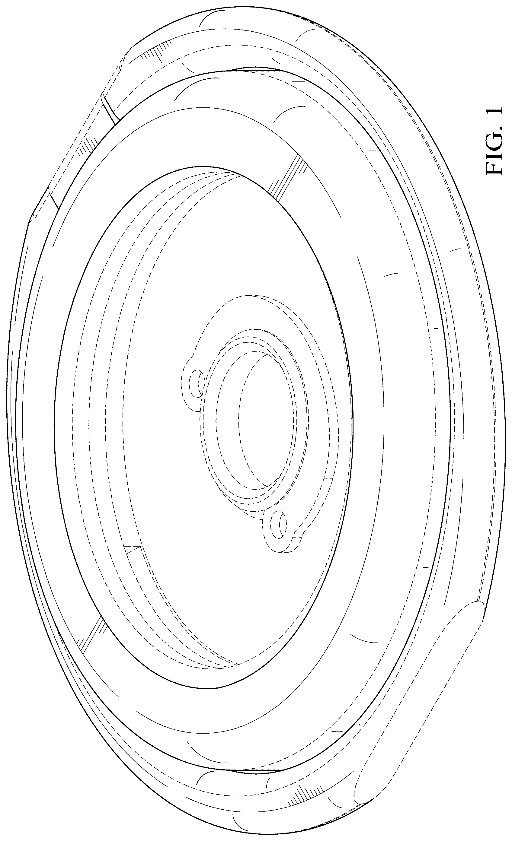 Patent USD1075738 Figure 1 – Gripping accessory for a mobile computing device