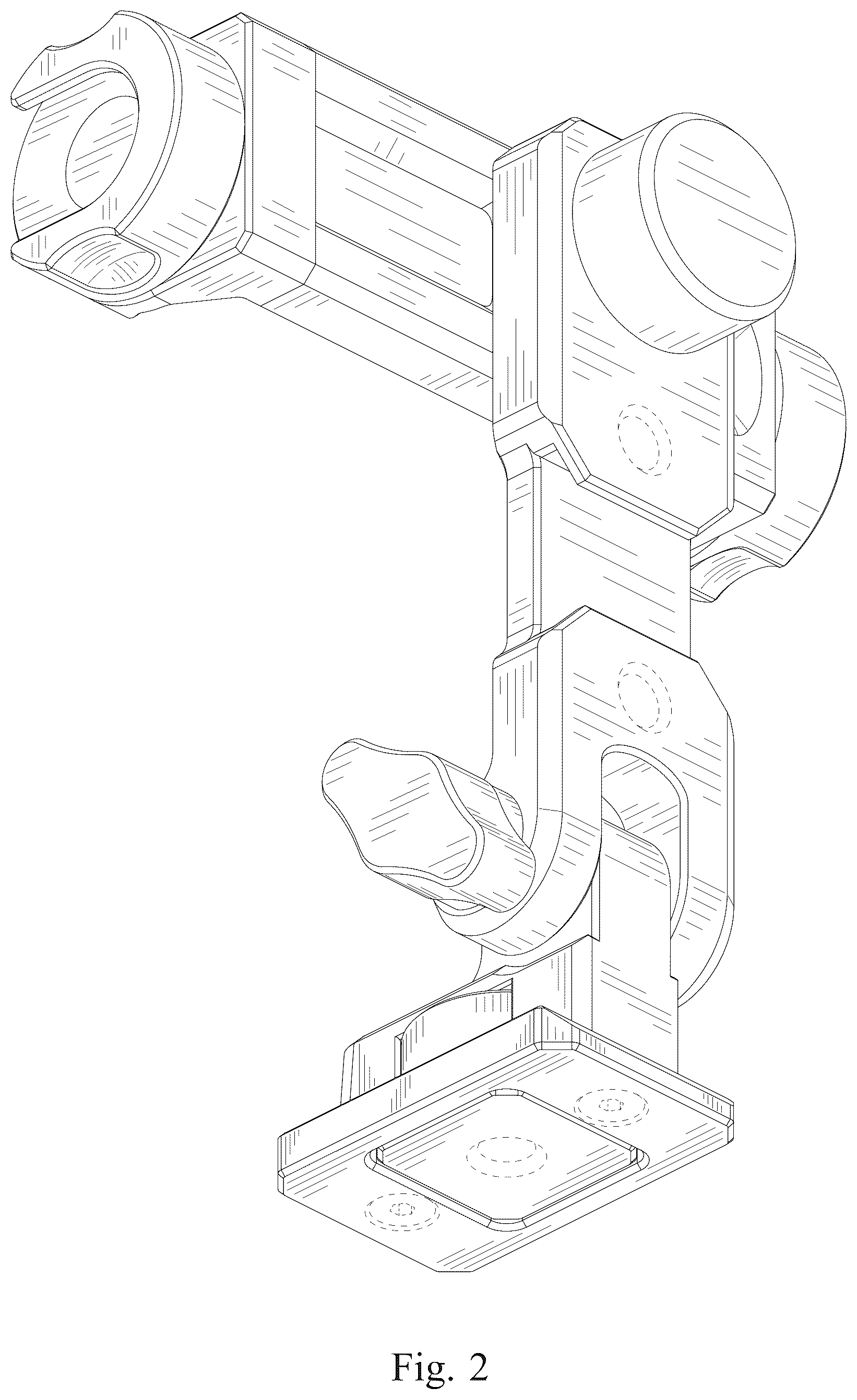 Patent USD1075740 Figure 2 – Multifunctional mobile phone bracket