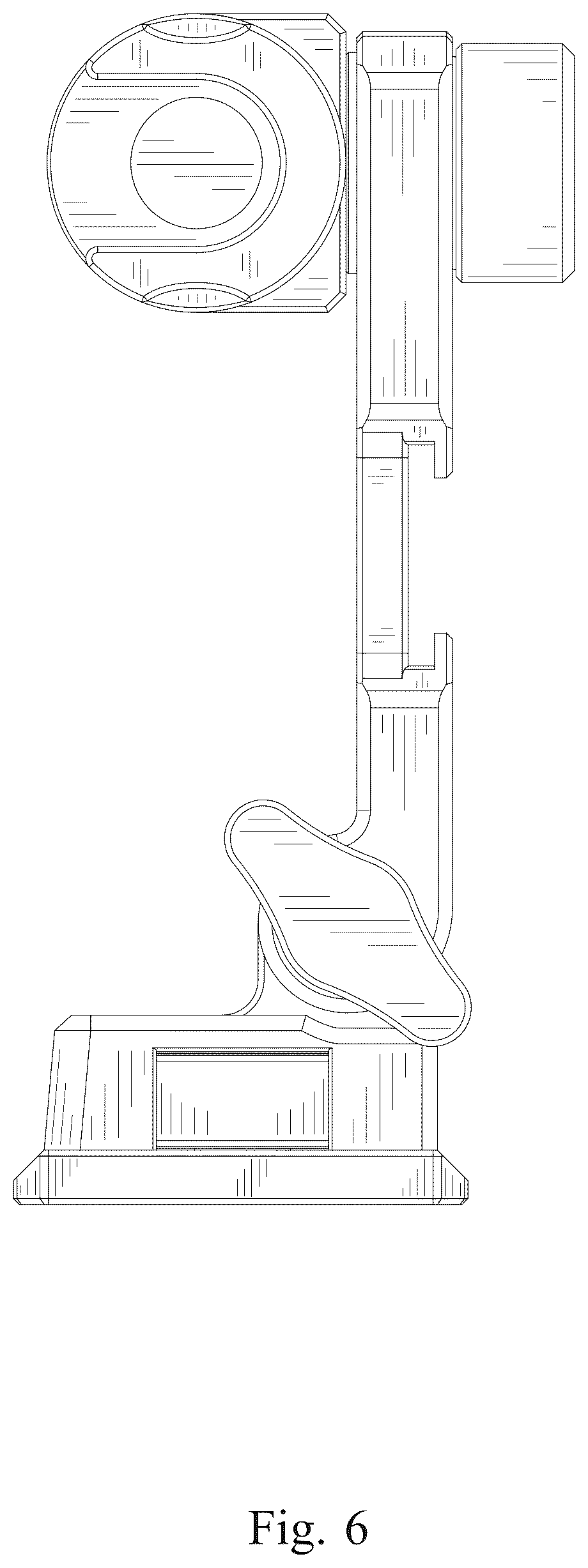 Patent USD1075740 Figure 6 – Multifunctional mobile phone bracket