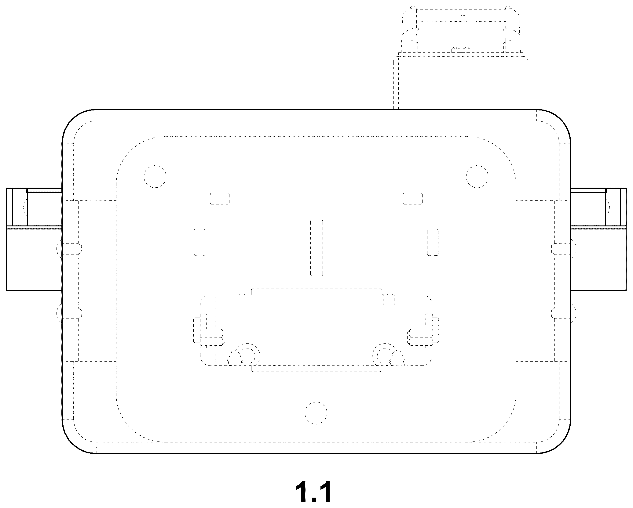 Patent USD1075743 Figure 1 – Self-service multi-function terminal