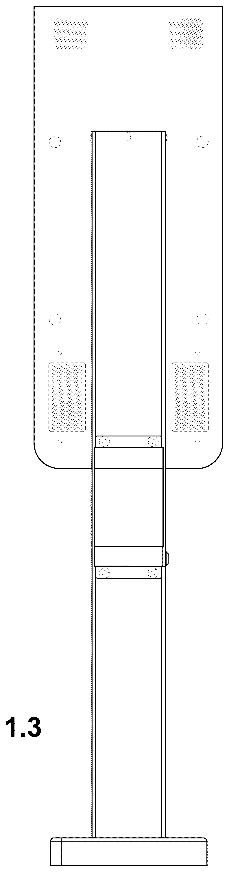 Patent USD1075743 Figure 3 – Self-service multi-function terminal