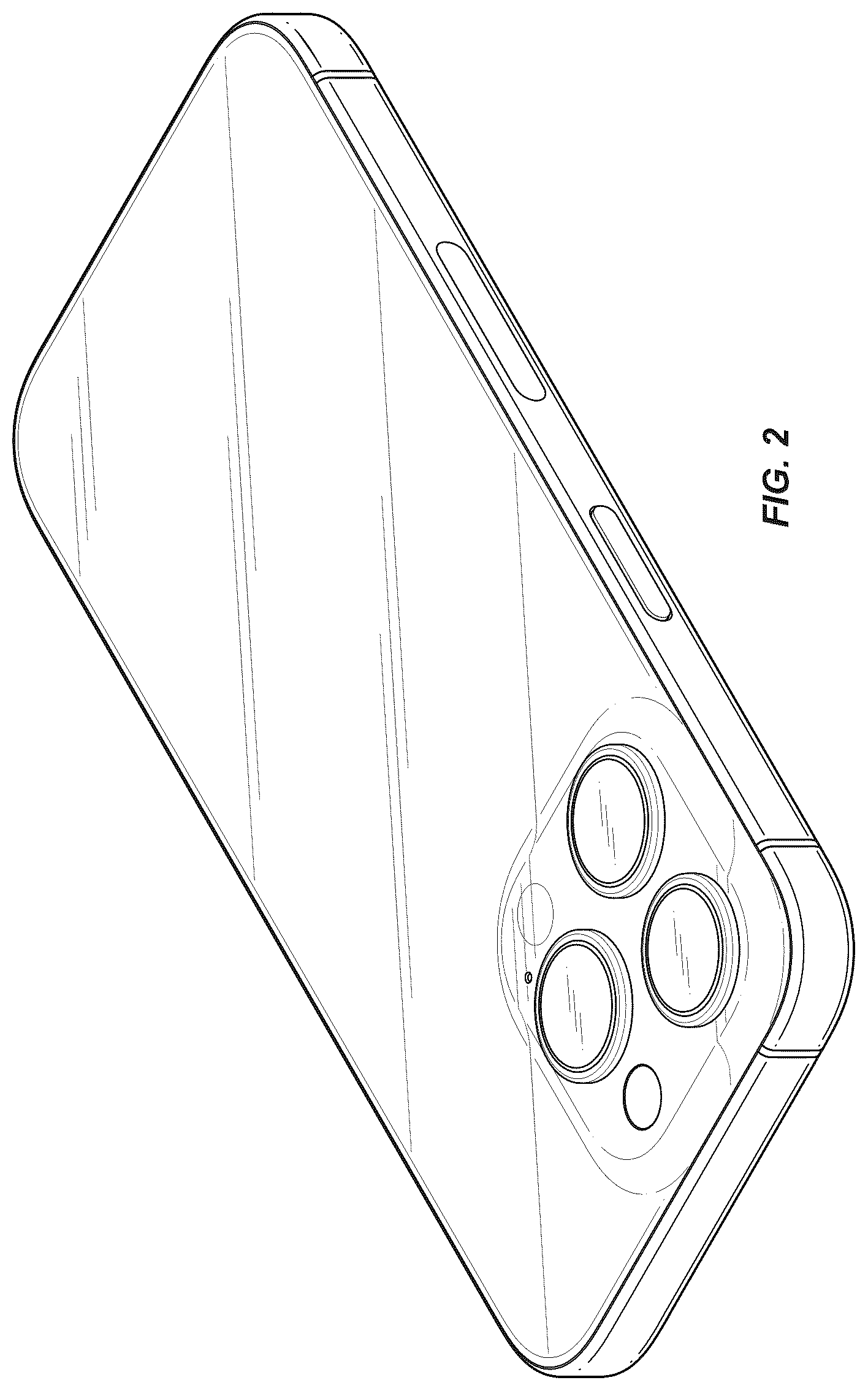 Patent USD1075748 Figure 2 – Electronic device