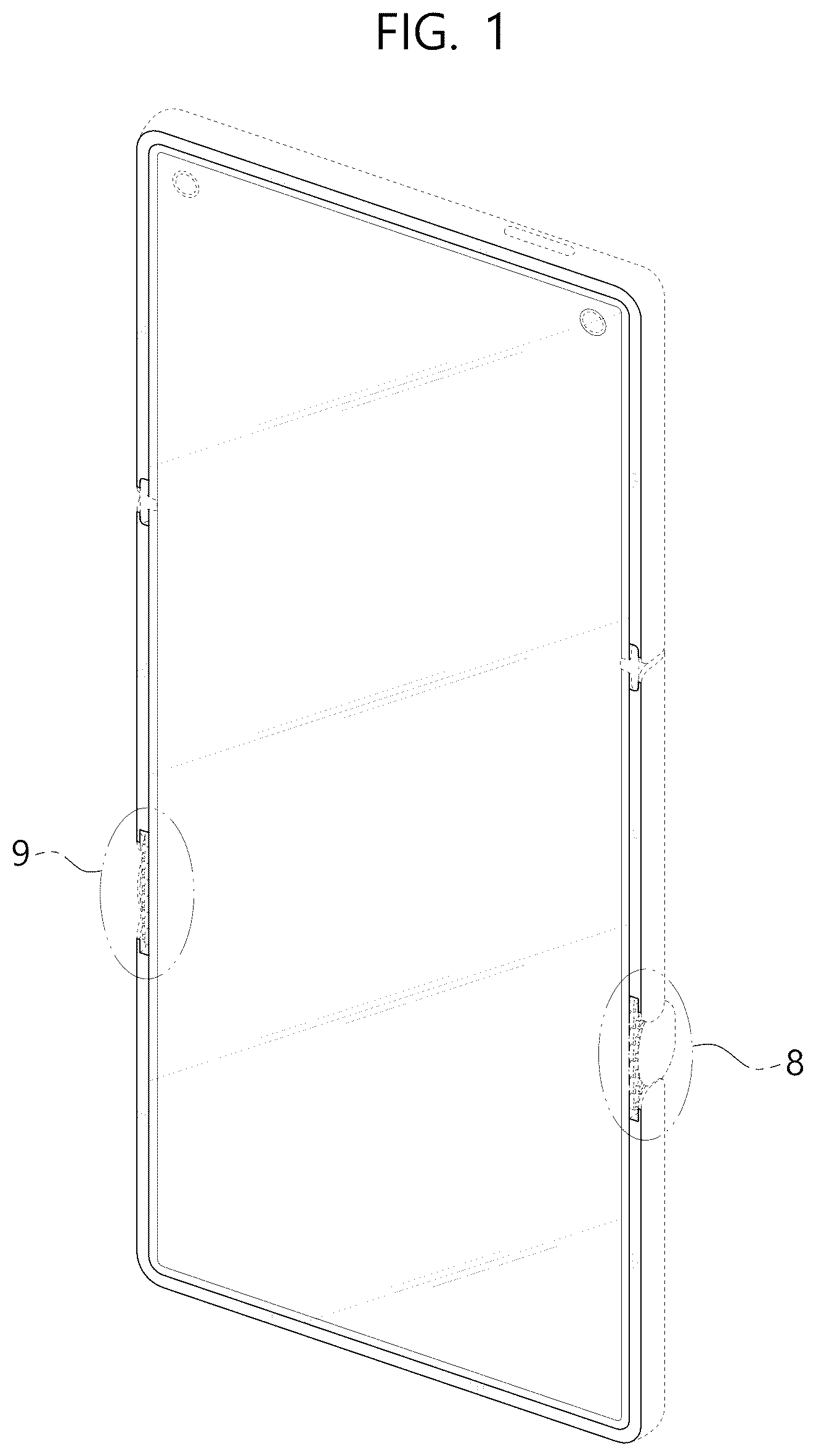 Patent USD1075749 Figure 1 – Electronic device