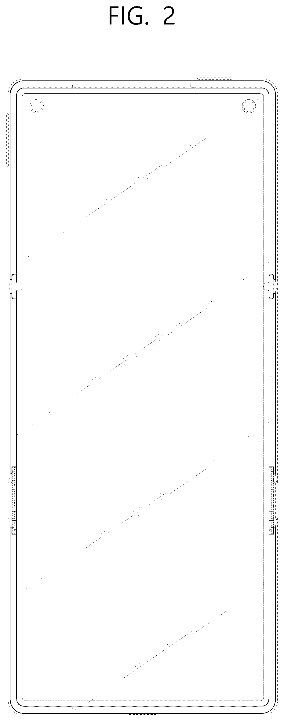 Patent USD1075749 Figure 2 – Electronic device