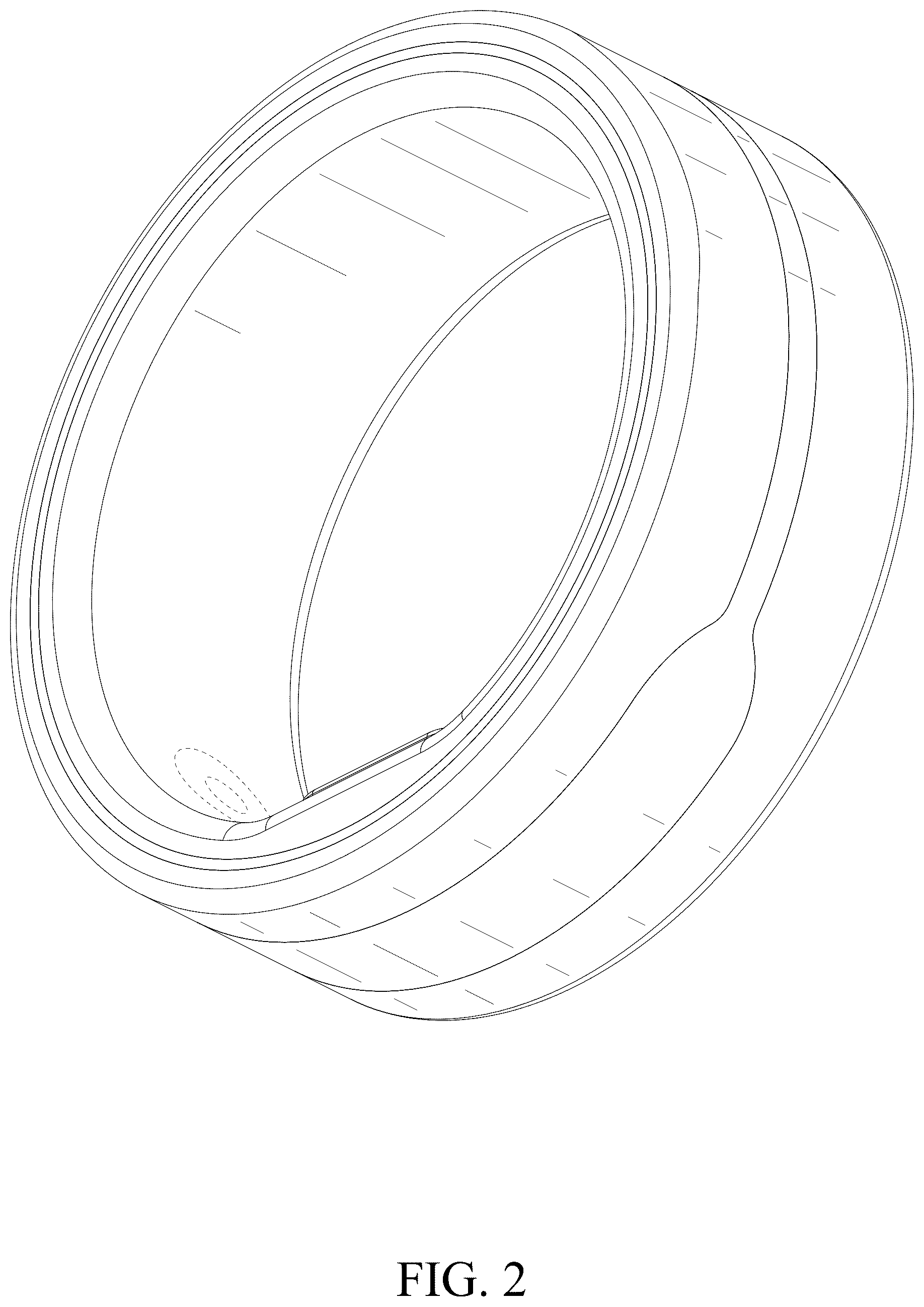 Patent USD1075751 Figure 2 – Smart ring