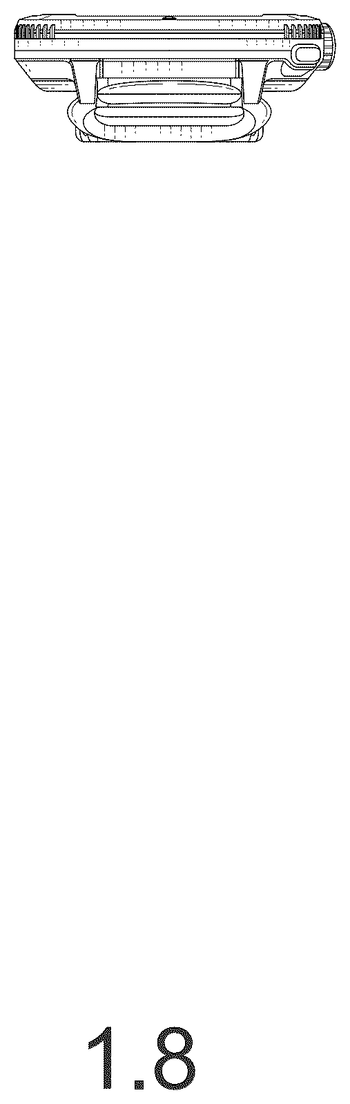 Patent USD1075754 Figure 8 – Smart watch