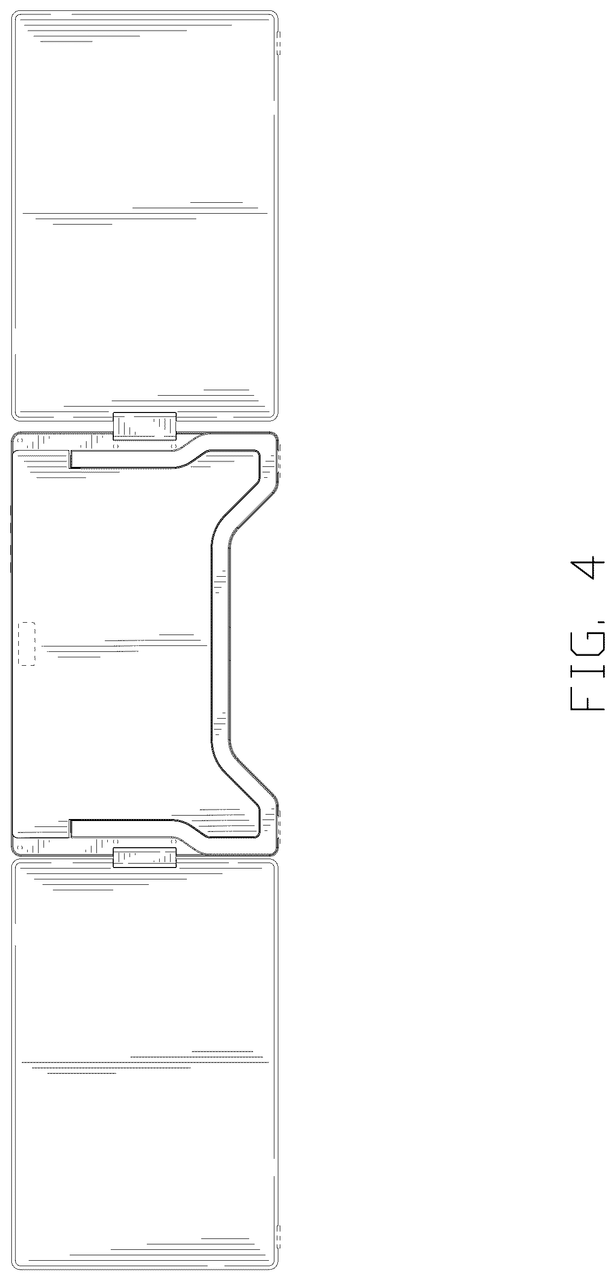 Patent USD1075756 Figure 4 – Split-screen display device