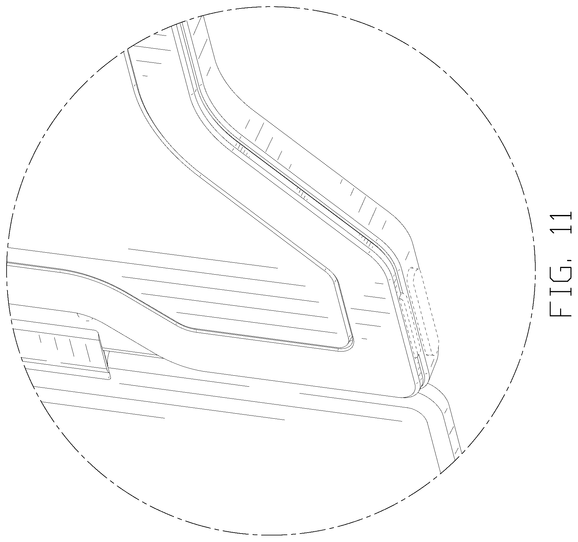 Patent USD1075756 Figure 11 – Split-screen display device