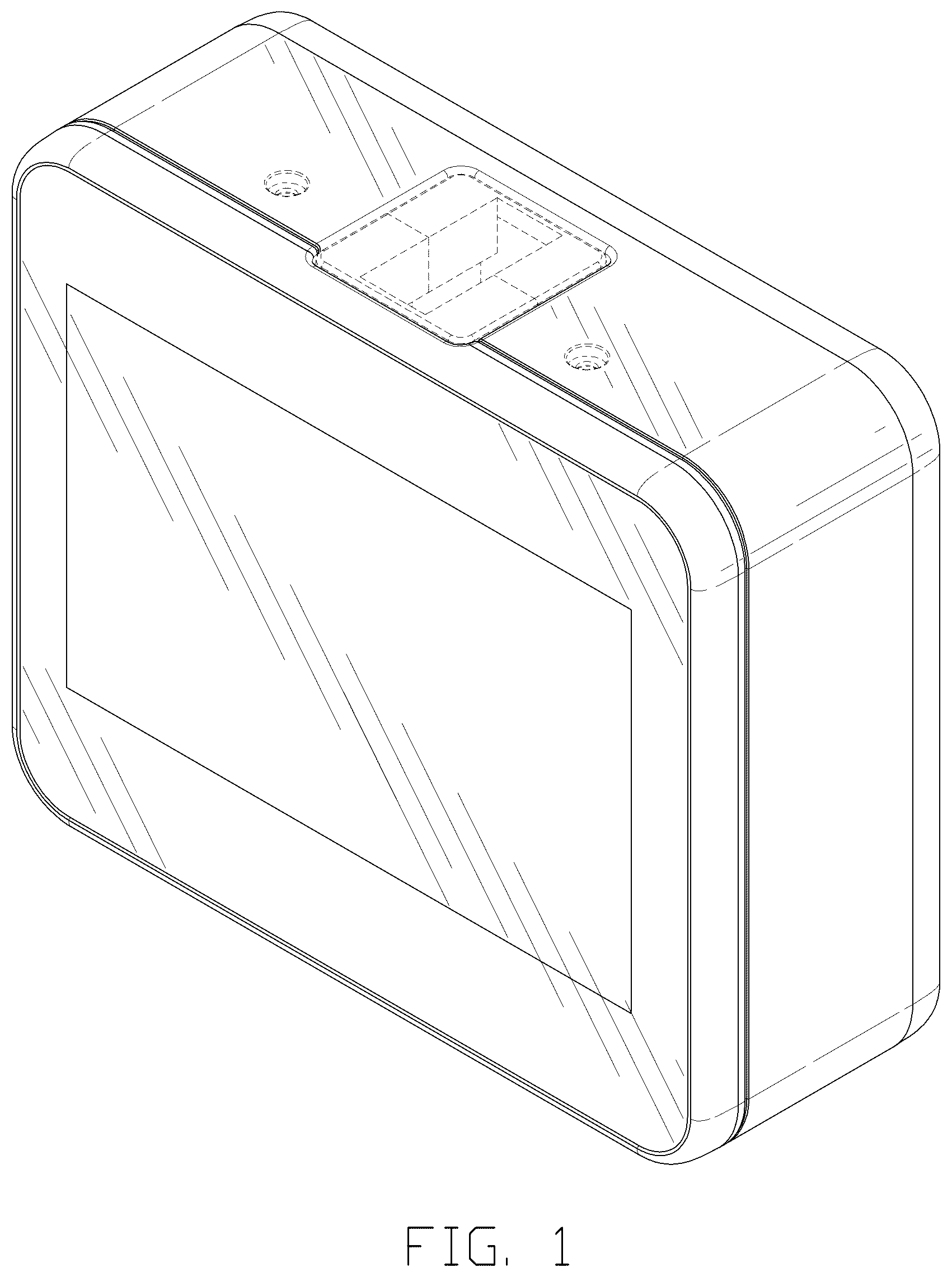 Patent USD1075757 — Display device — Figure 1