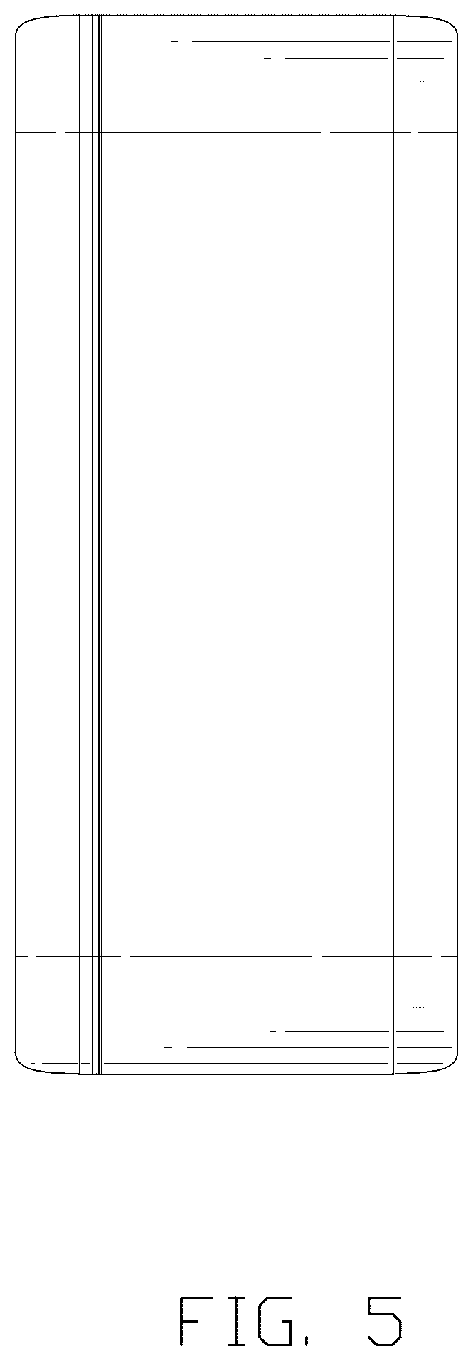 Patent USD1075757 Figure 5 – Display device