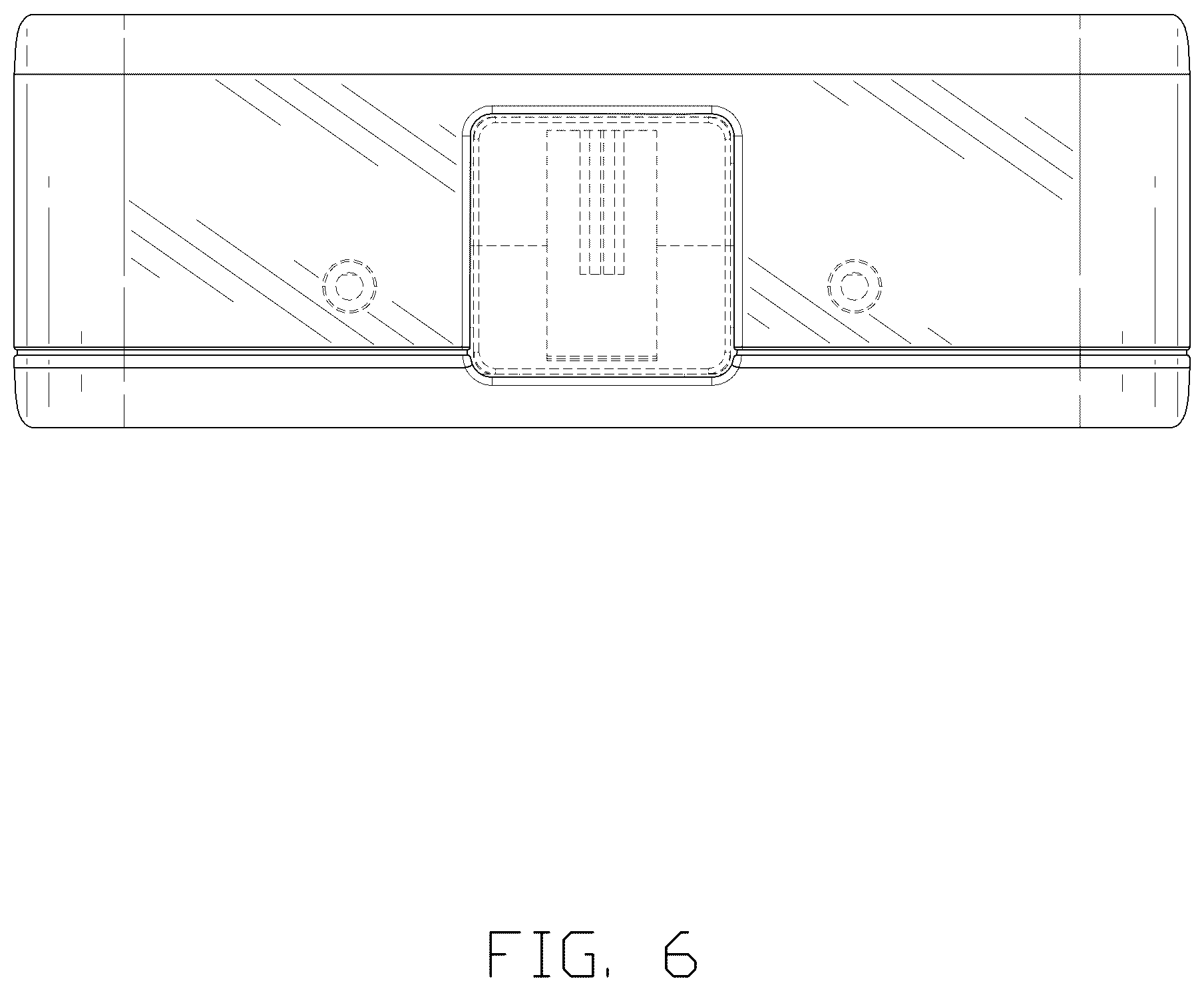 Patent USD1075757 Figure 6 – Display device