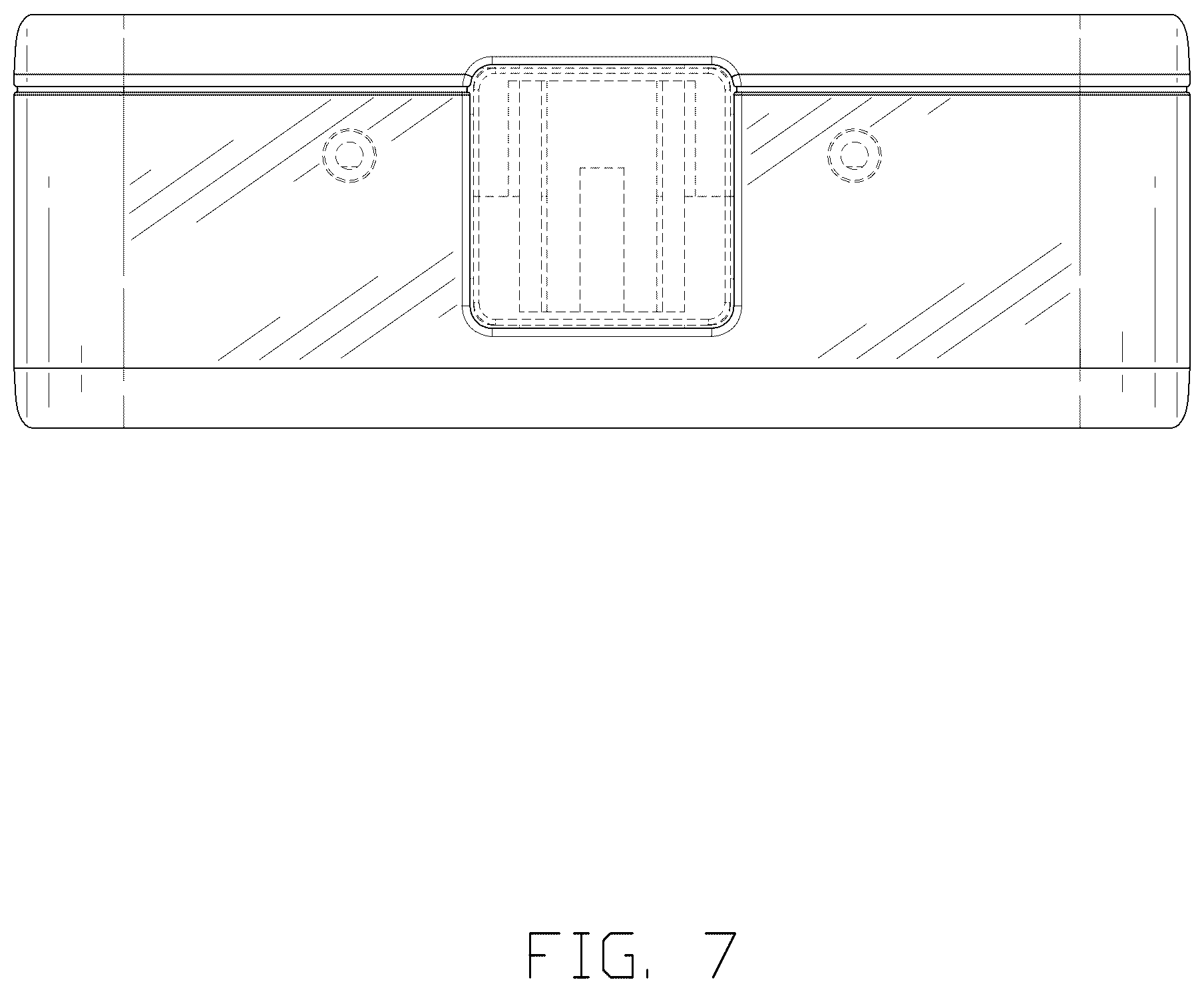 Patent USD1075757 Figure 7 – Display device