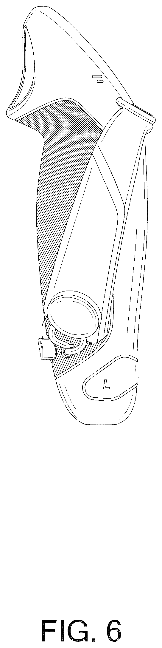 Patent USD1075758 Figure 6 – Charging controller grips