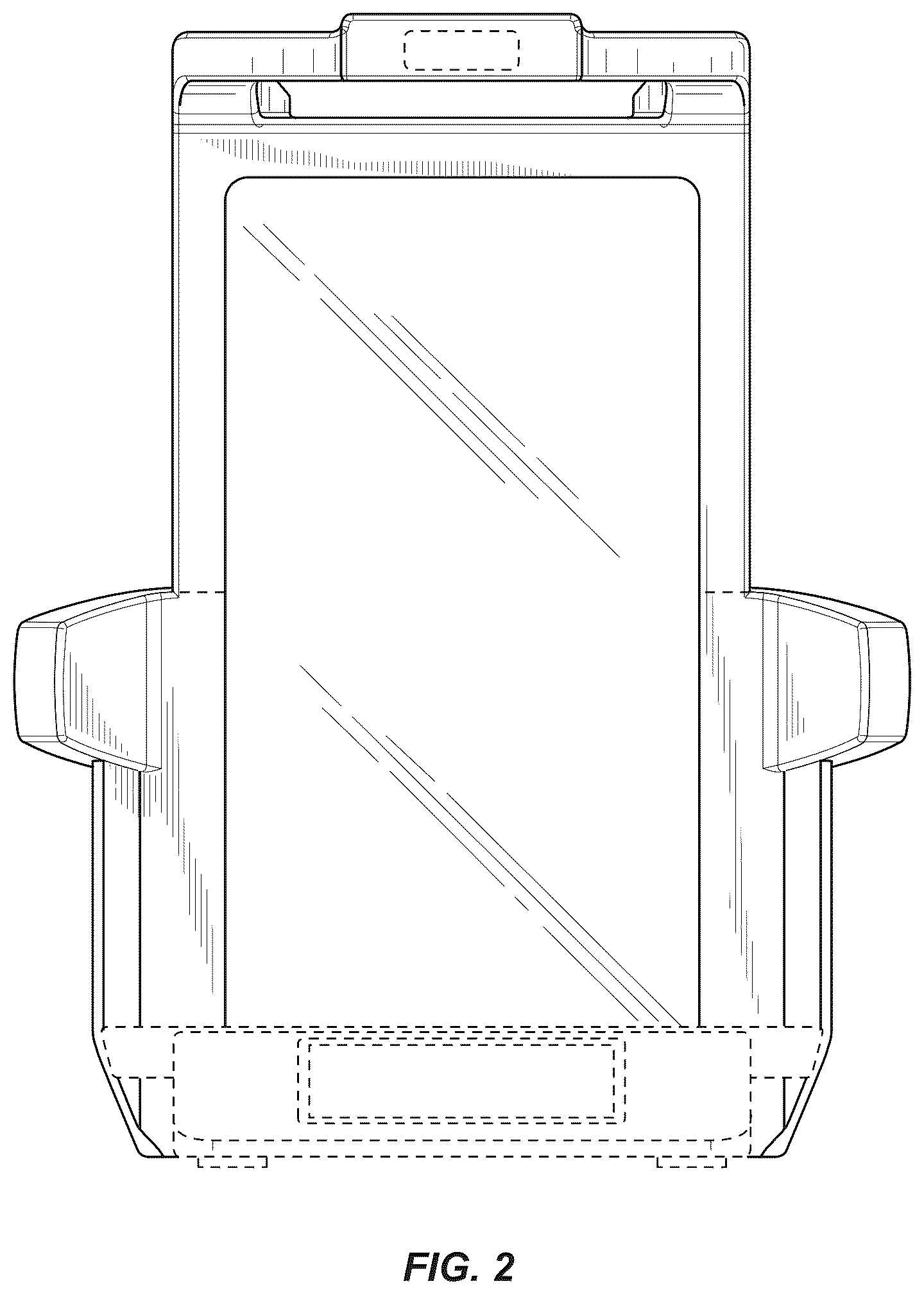 Patent USD1075760 Figure 2 – Self-checkout kiosk
