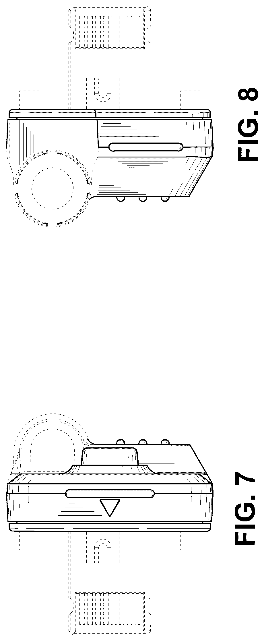 Patent USD1075763 Figure 3 – Connector for communication device