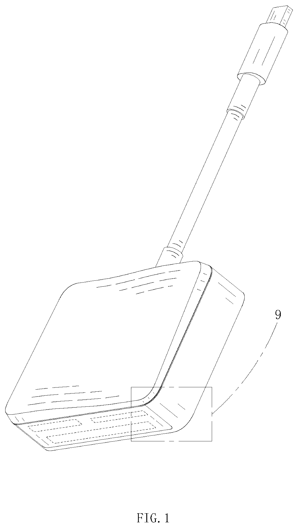 Patent USD1075764 — Memory card reader — Figure 1