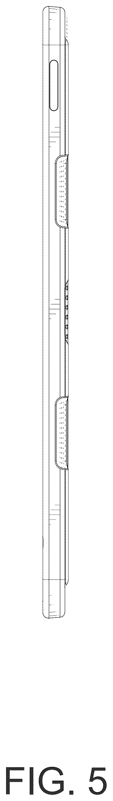 Patent USD1075767 Figure 5 – Tablet case