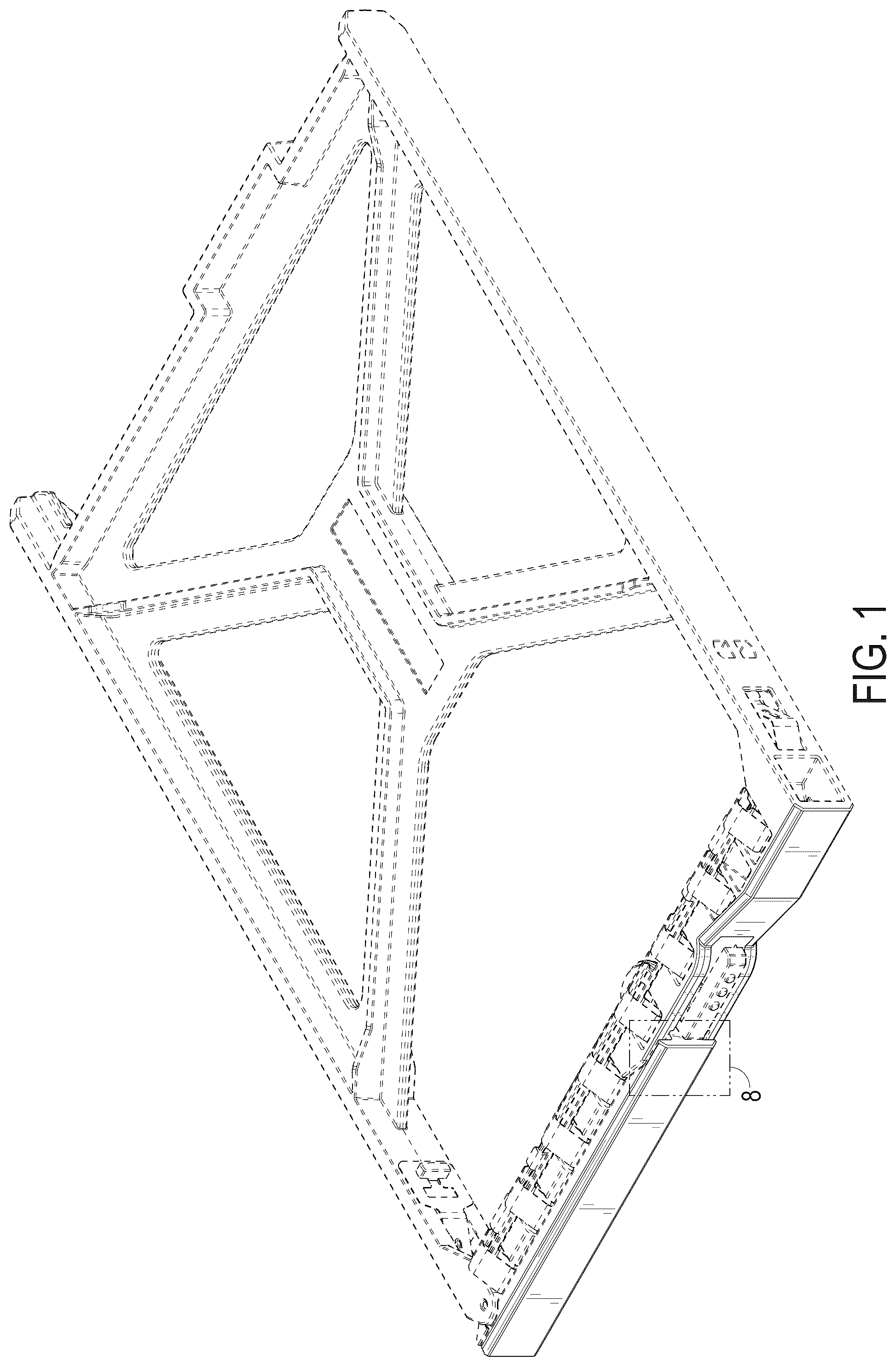 Patent USD1075769 Figure 1 – Drive blank