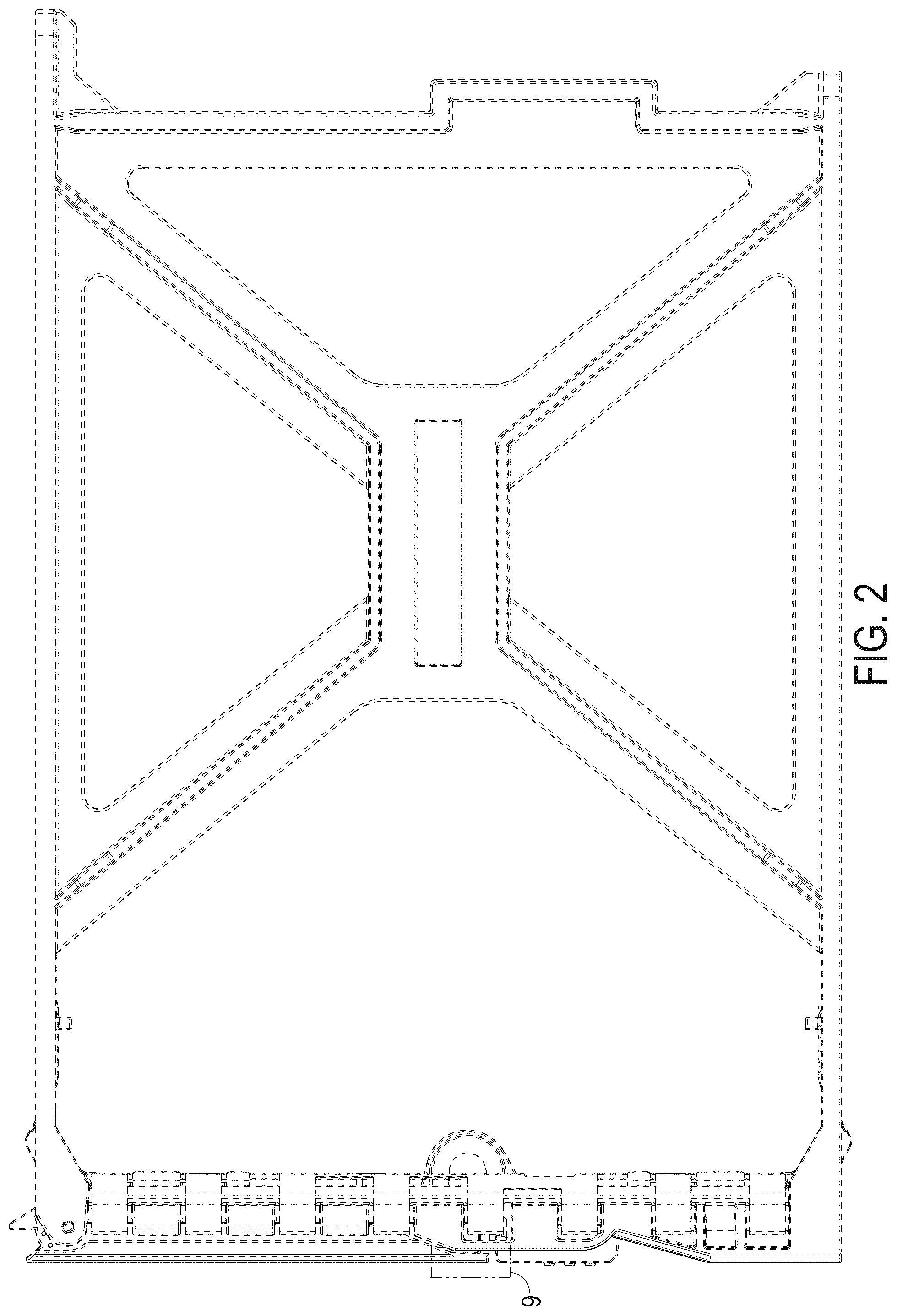 Patent USD1075769 Figure 2 – Drive blank