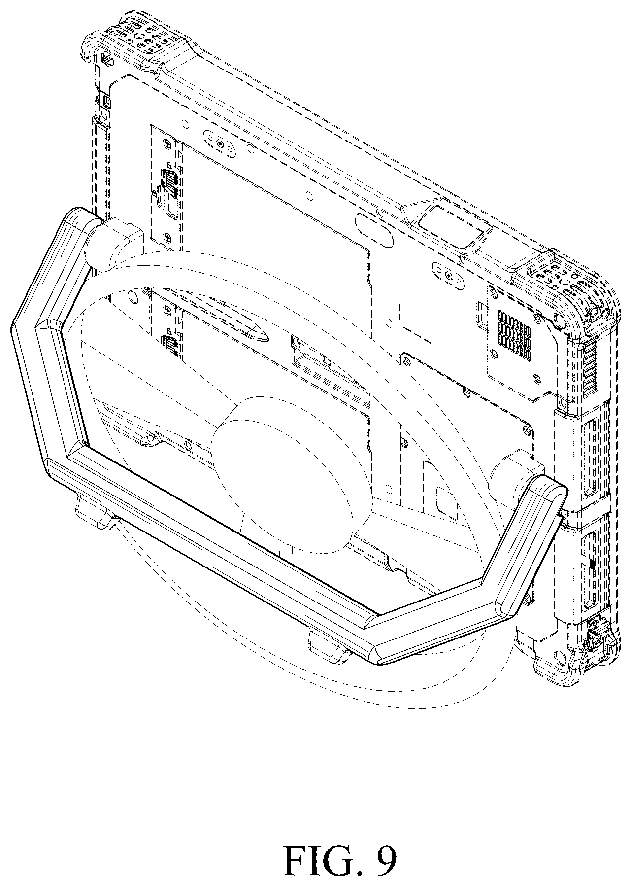 Patent USD1075770 Figure 9 – Kickstand