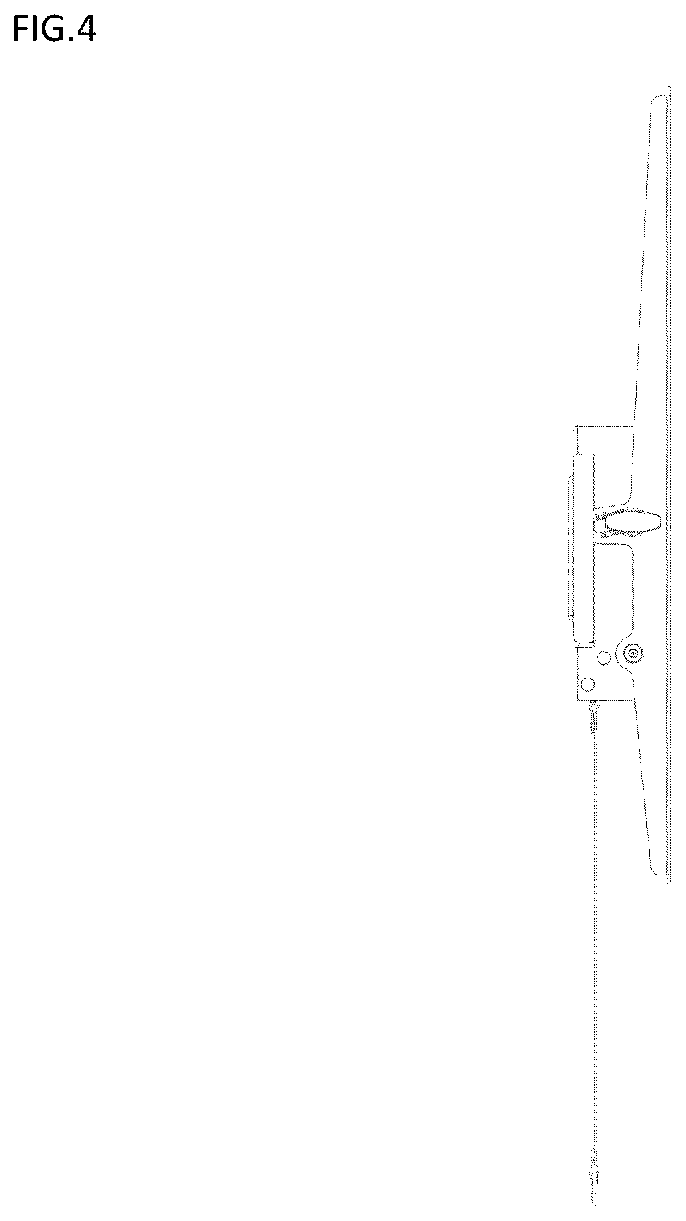 Patent USD1075774 Figure 4 – Tilting mount for televisions