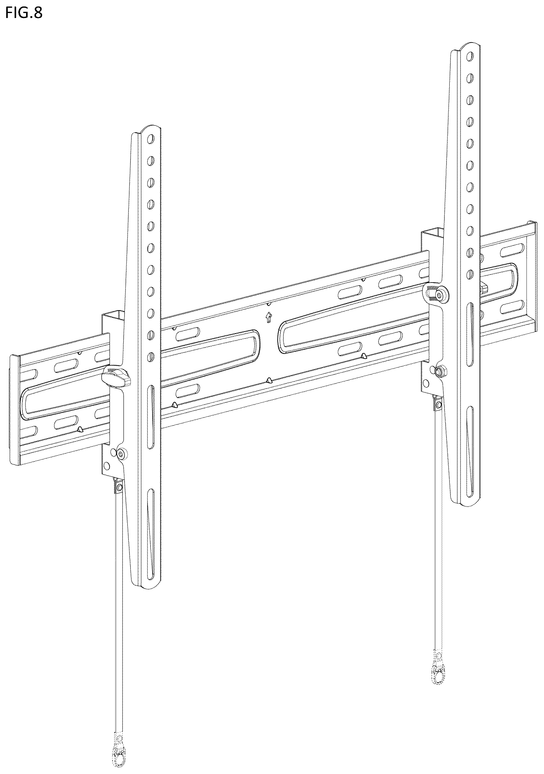 Patent USD1075774 Figure 7 – Tilting mount for televisions