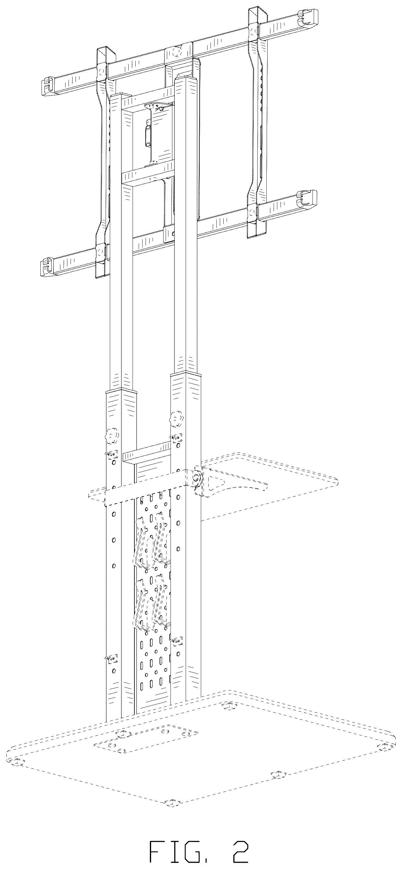 Patent USD1075775 Figure 2 – Display stand