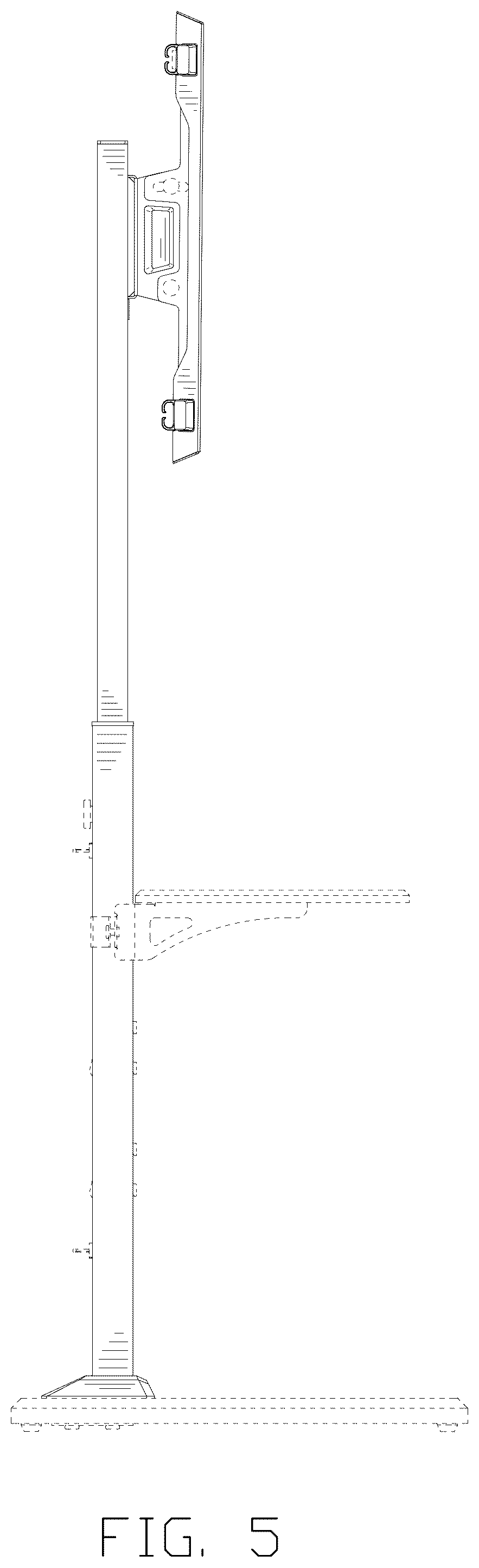 Patent USD1075775 Figure 5 – Display stand