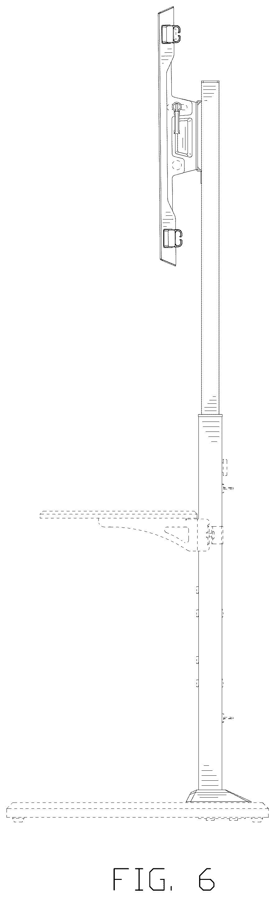 Patent USD1075775 Figure 6 – Display stand