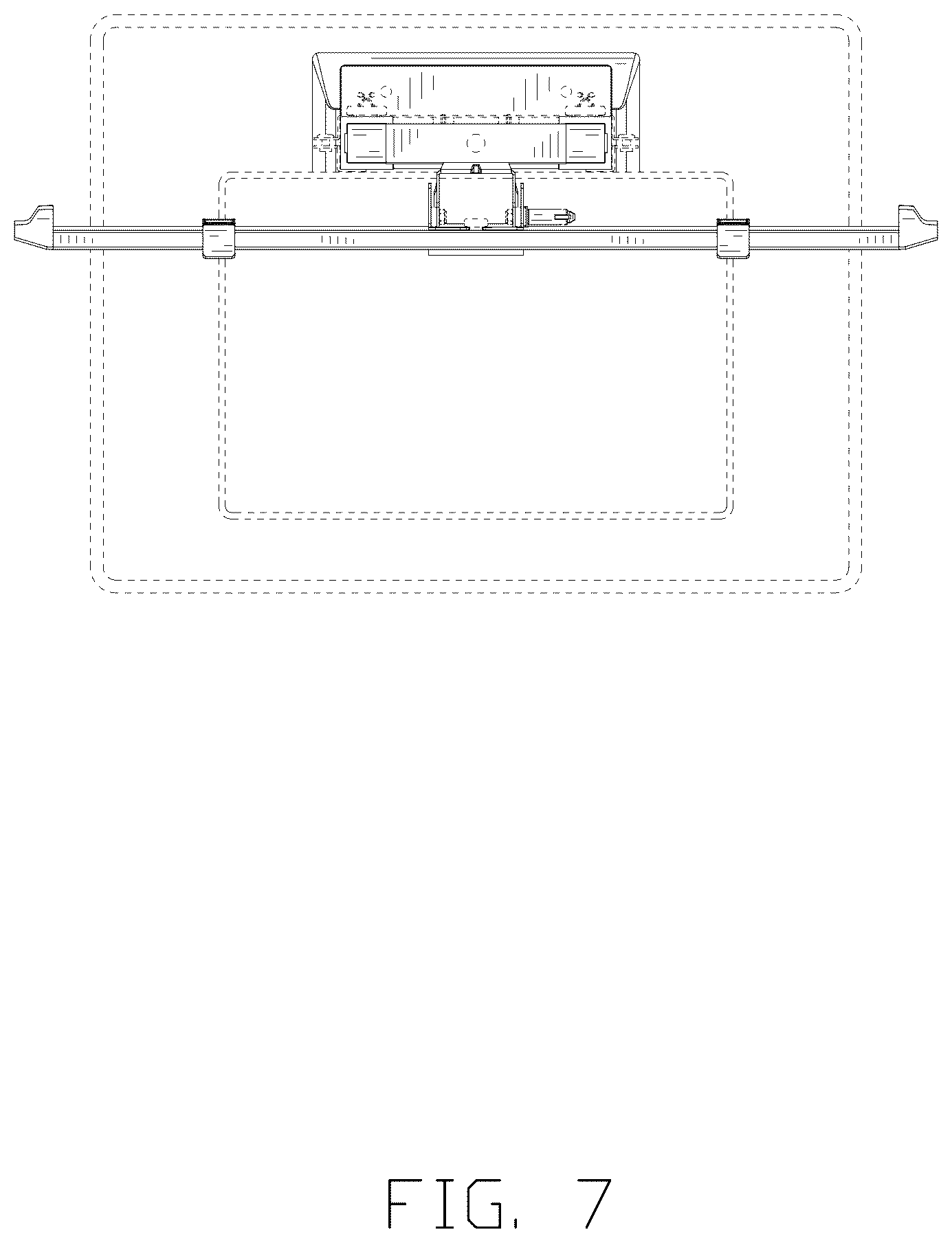 Patent USD1075775 Figure 7 – Display stand