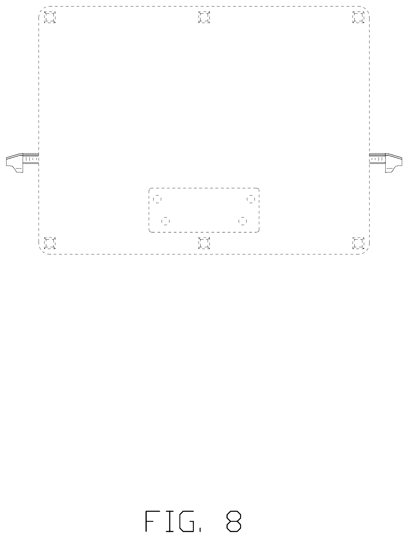 Patent USD1075775 Figure 8 – Display stand