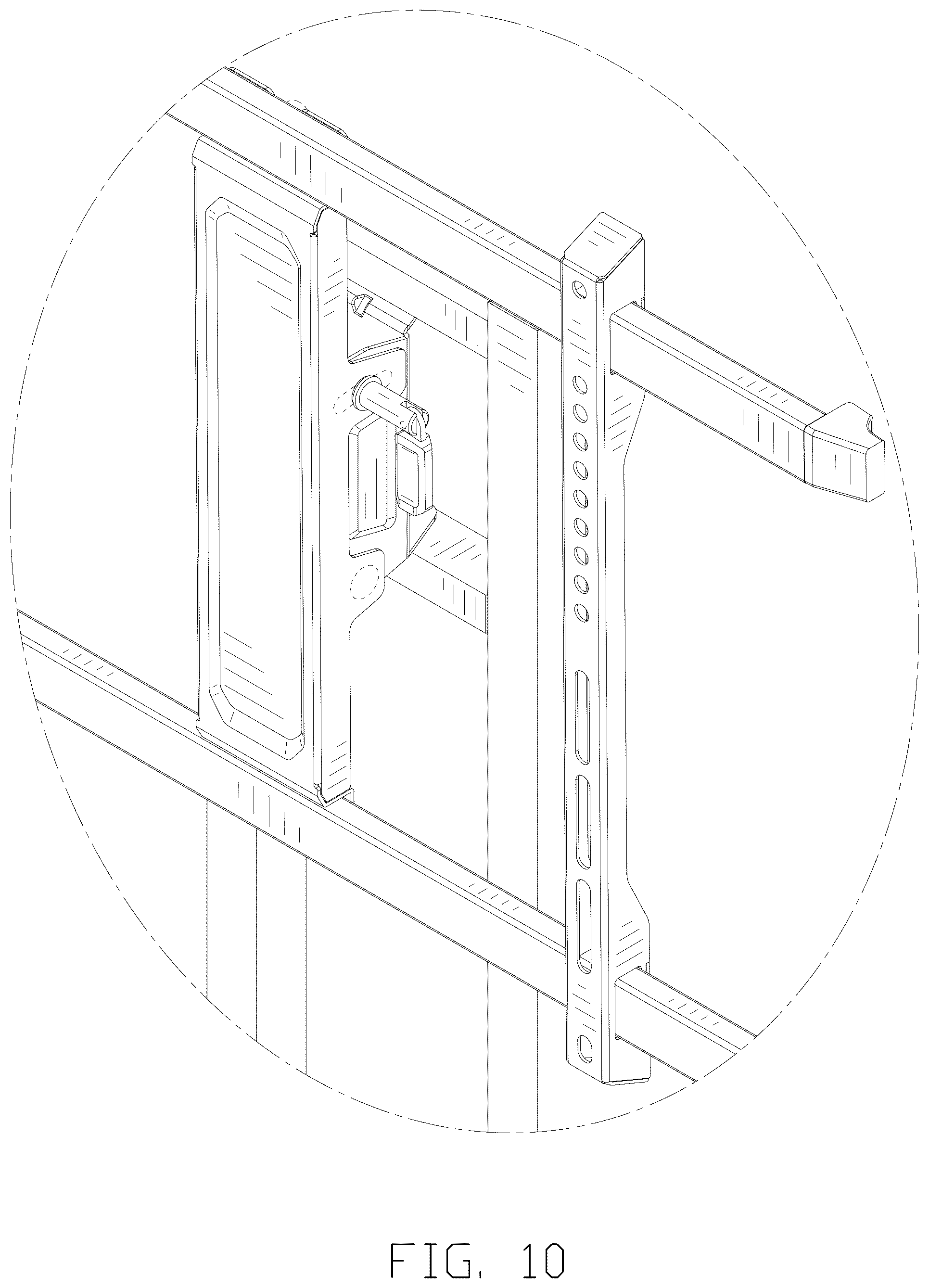 Patent USD1075775 Figure 10 – Display stand