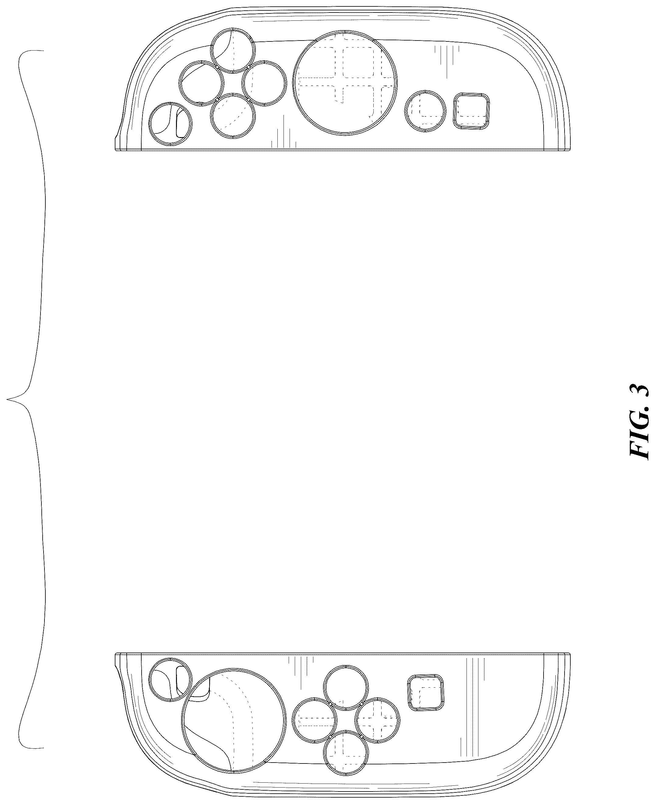 Patent USD1075778 Figure 3 – Gamepad protective sleeve