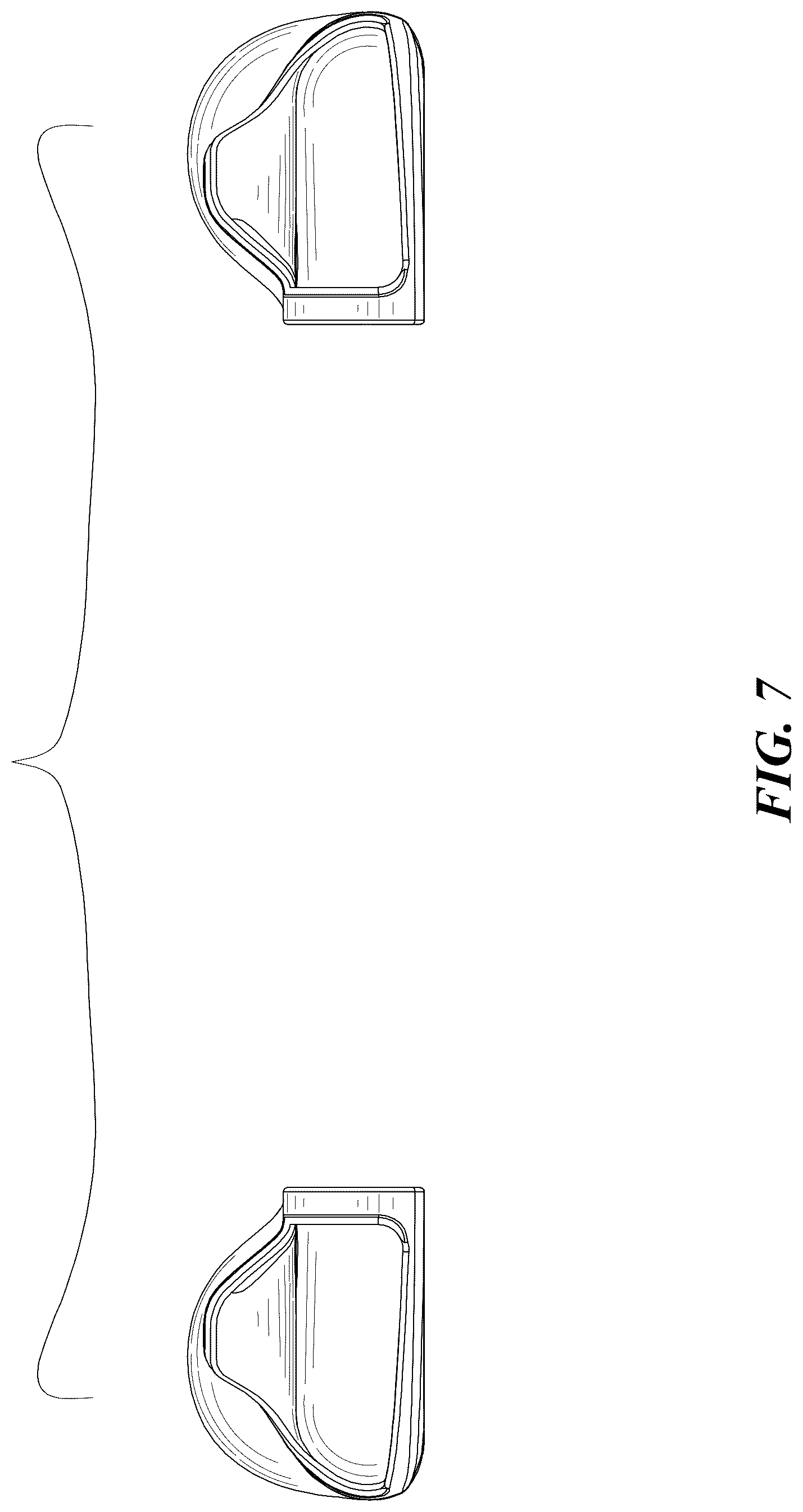 Patent USD1075778 Figure 7 – Gamepad protective sleeve