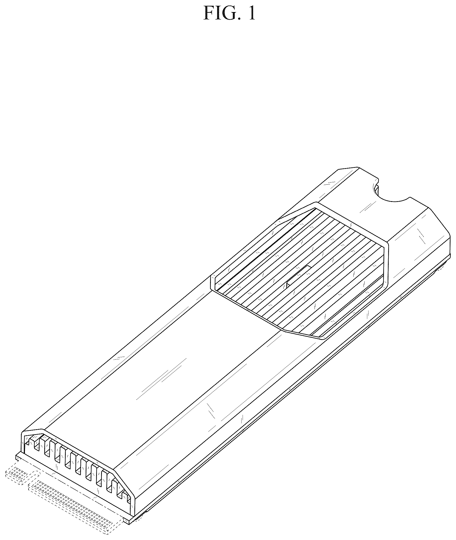 Patent USD1075779 Figure 1 – Solid state drive memory device