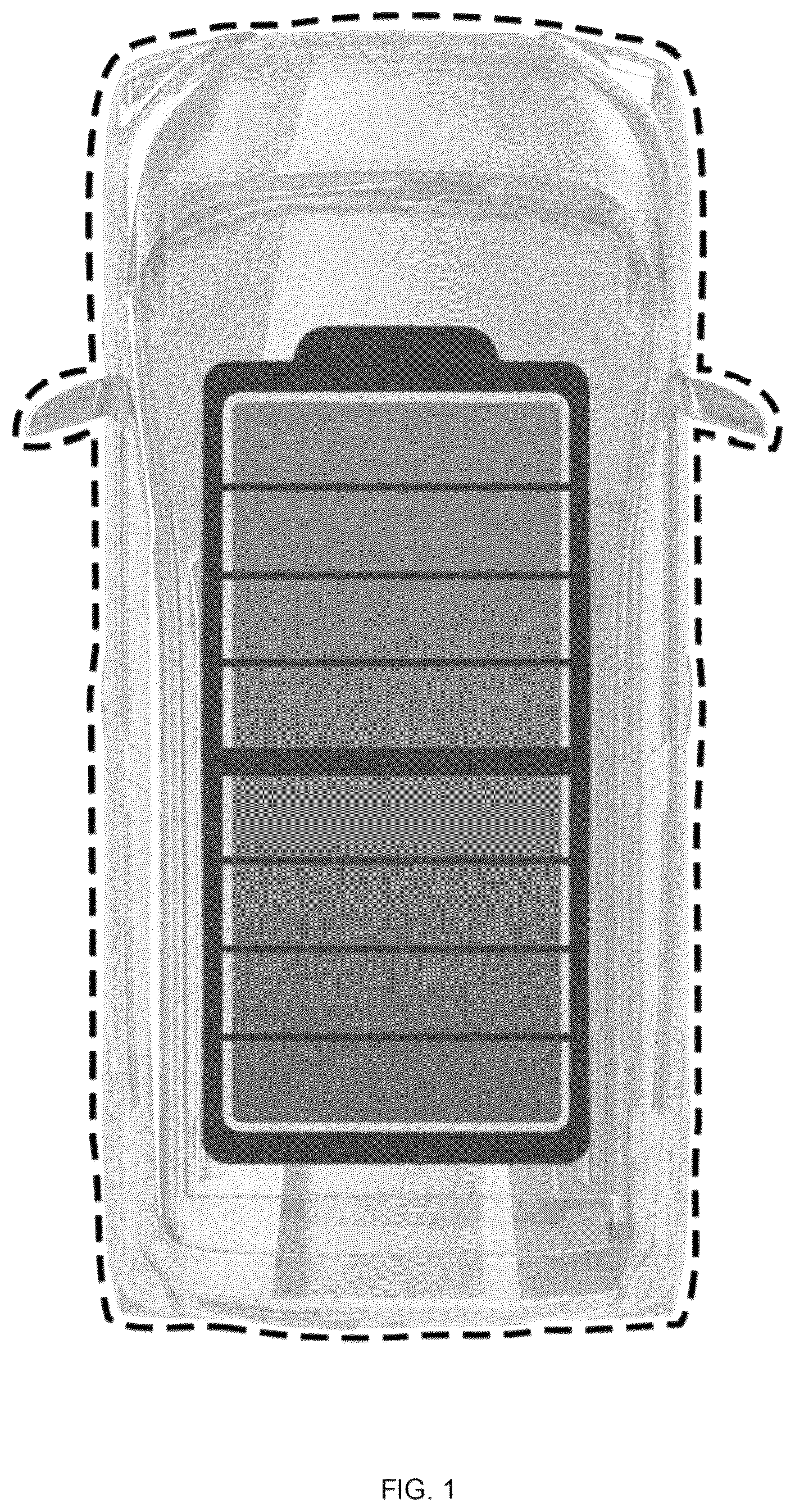 Patent USD1075787 Figure 1 – Display screen with animated graphical user interface for a vehicle