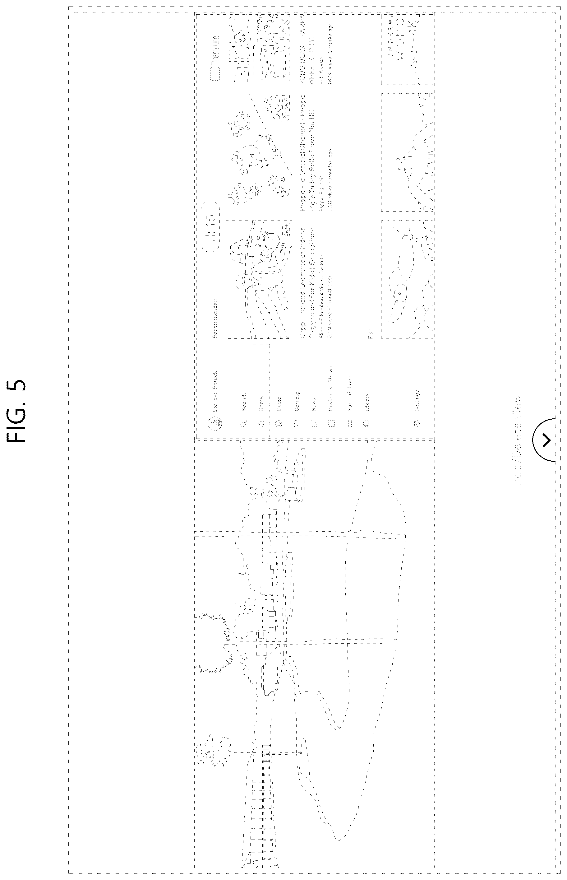 Patent USD1075834 Figure 5 – Display screen or portion thereof with transitional graphical user interface