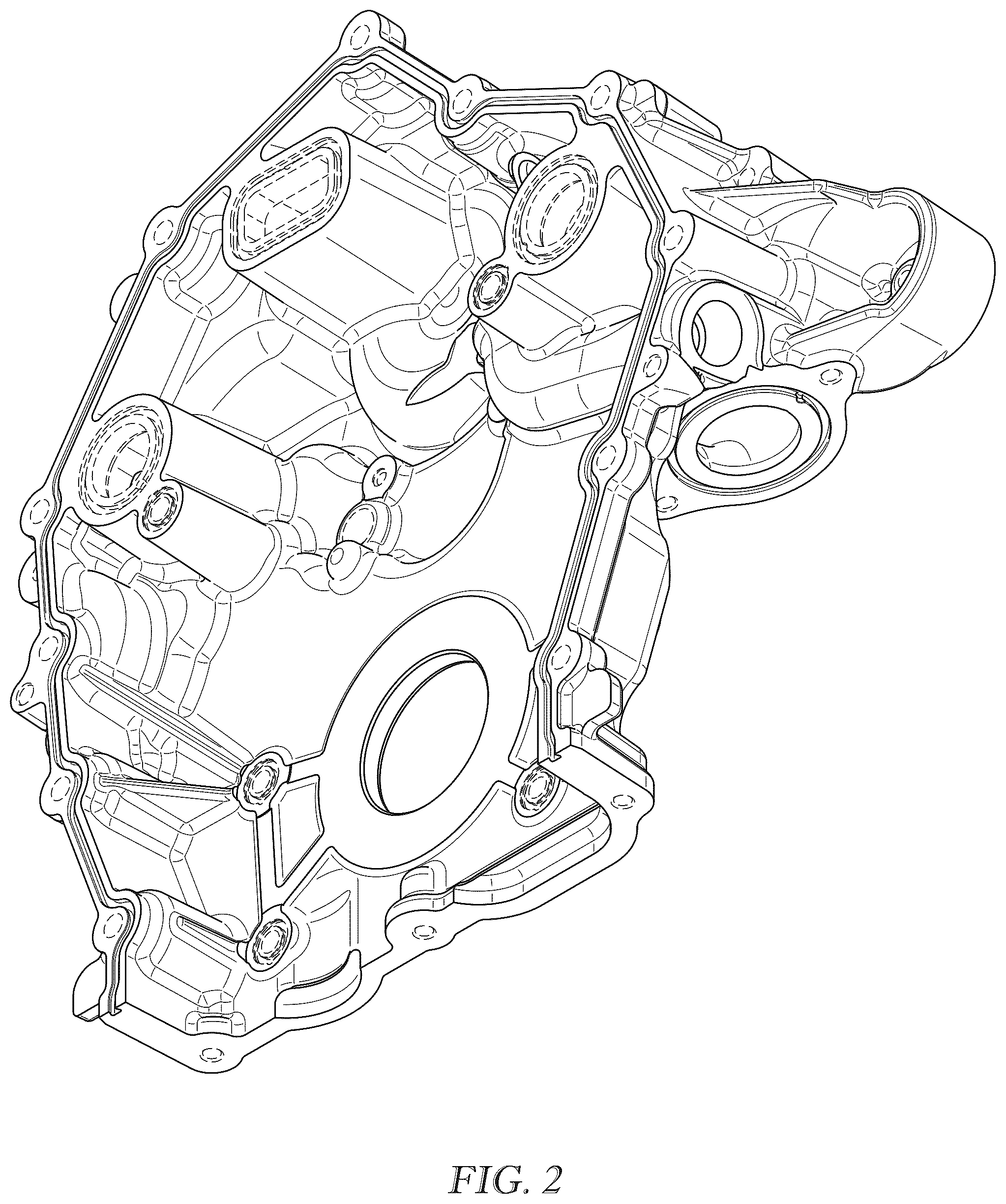 Patent USD1075844 Figure 2 – Timing cover